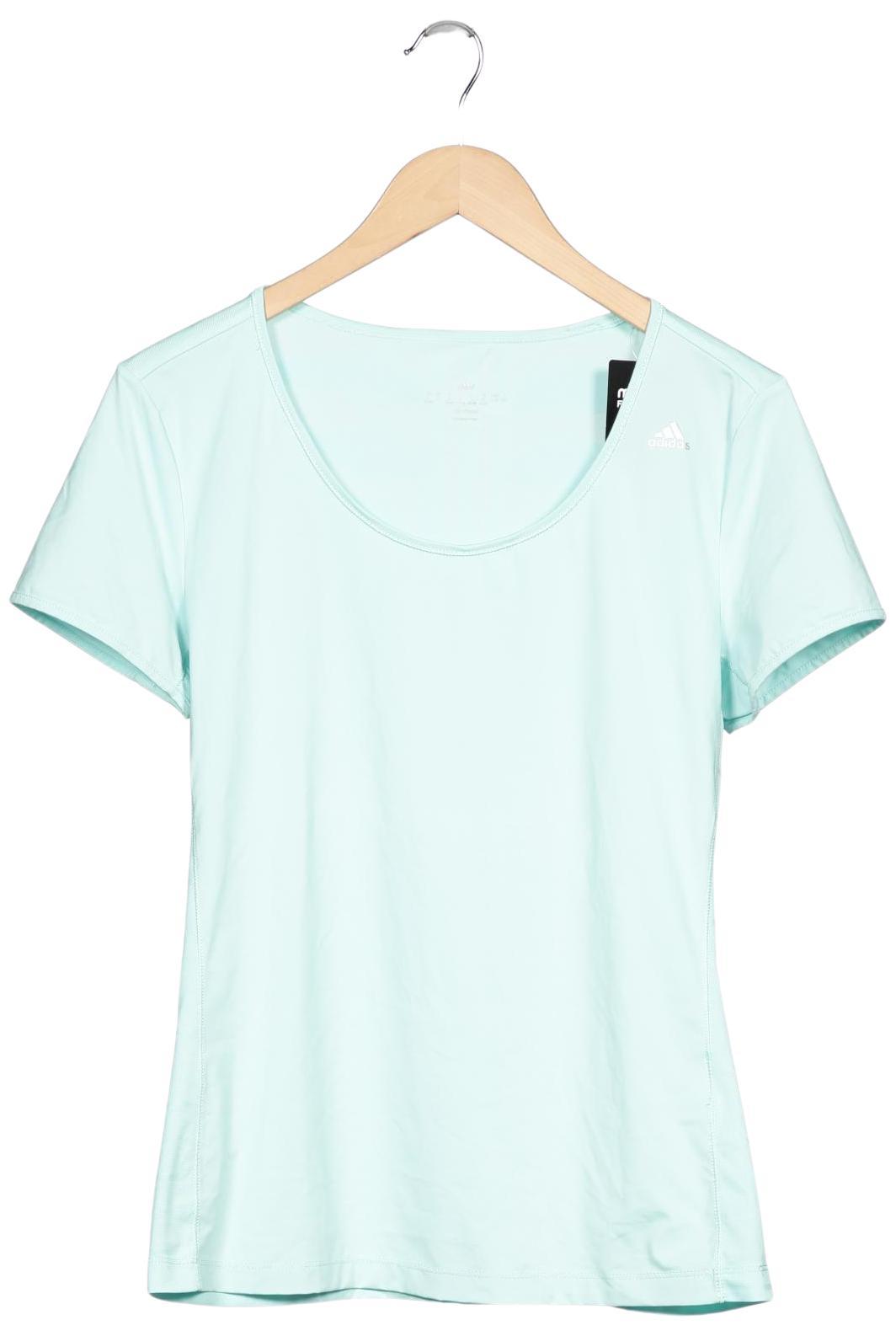 

adidas Damen T-Shirt, hellblau, Gr. 42