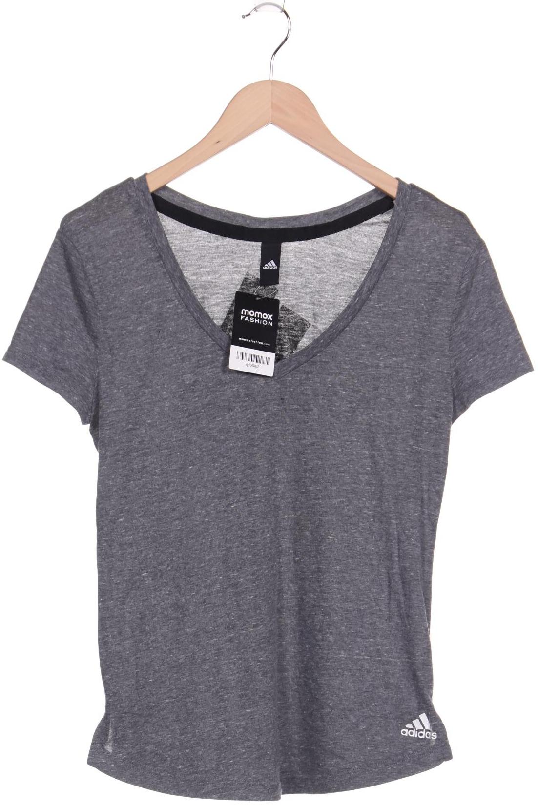 

adidas Damen T-Shirt, grau, Gr. 38