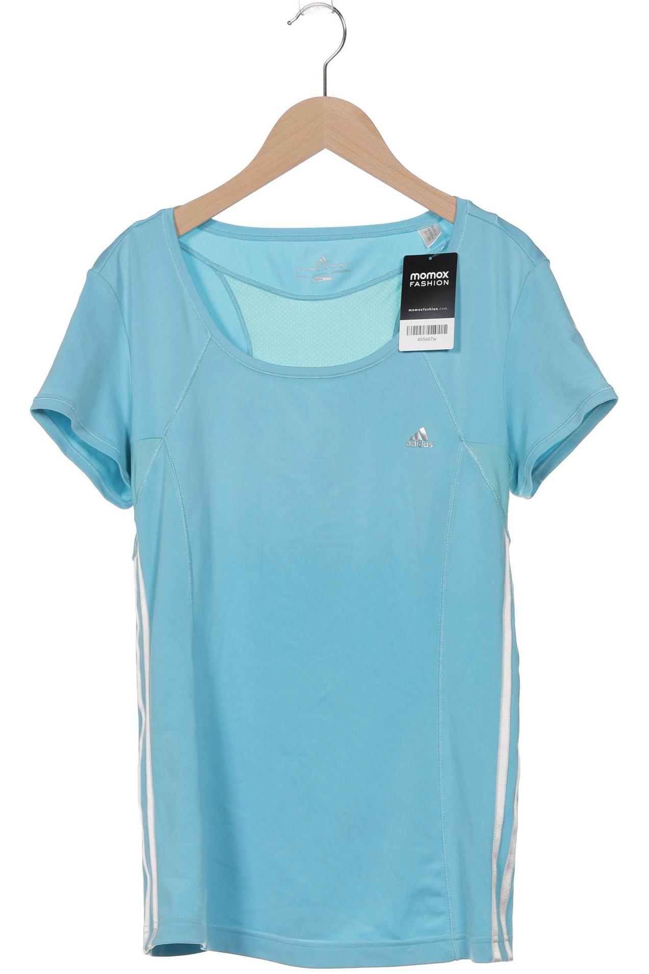 

adidas Damen T-Shirt, blau, Gr. 42