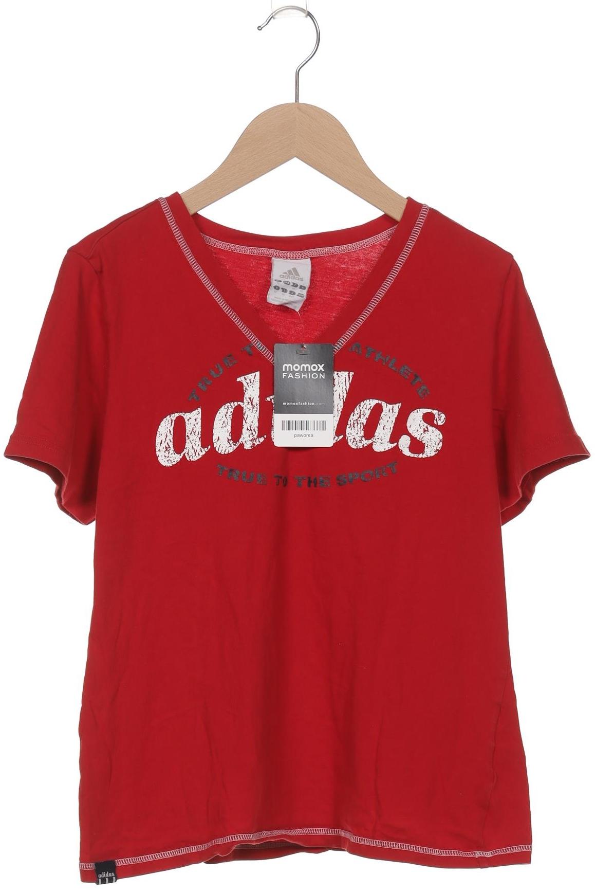 

adidas Damen T-Shirt, rot, Gr. 42