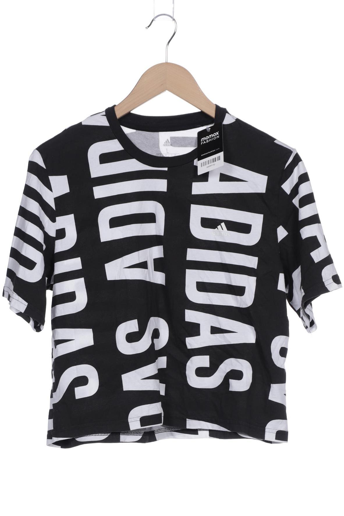 

adidas Damen T-Shirt, schwarz, Gr. 42