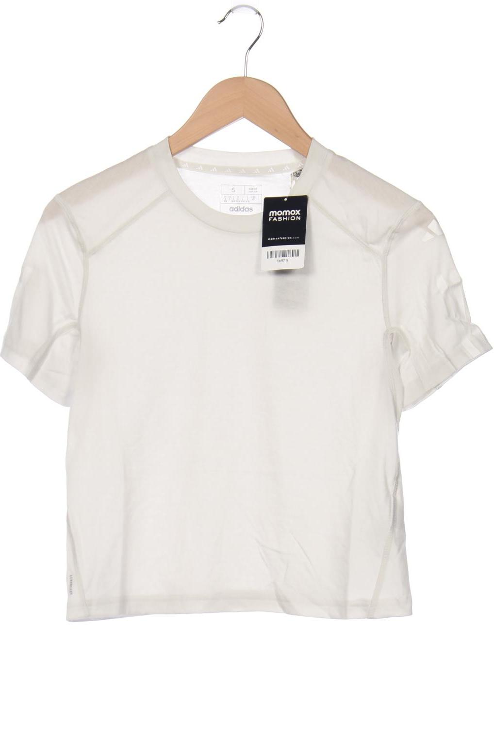 

adidas Damen T-Shirt, cremeweiß