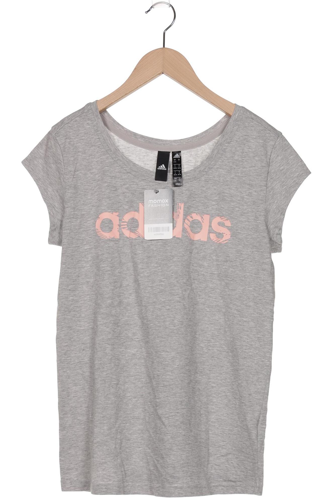 

adidas Damen T-Shirt, grau, Gr. 36