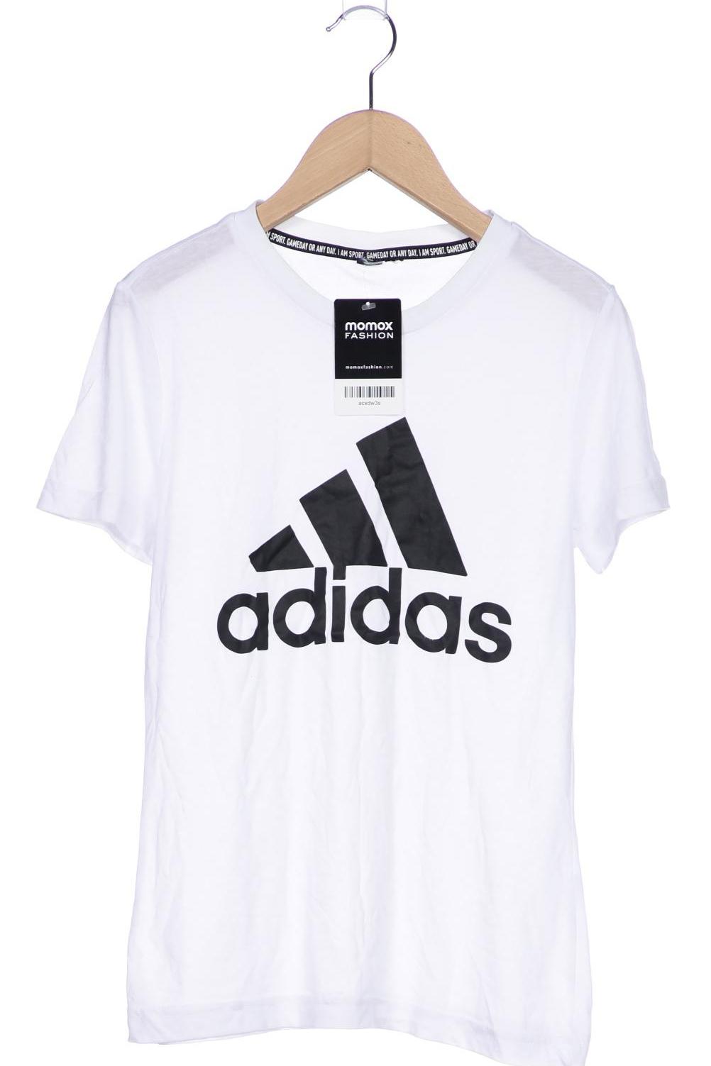 

adidas Damen T-Shirt, weiß, Gr. 34