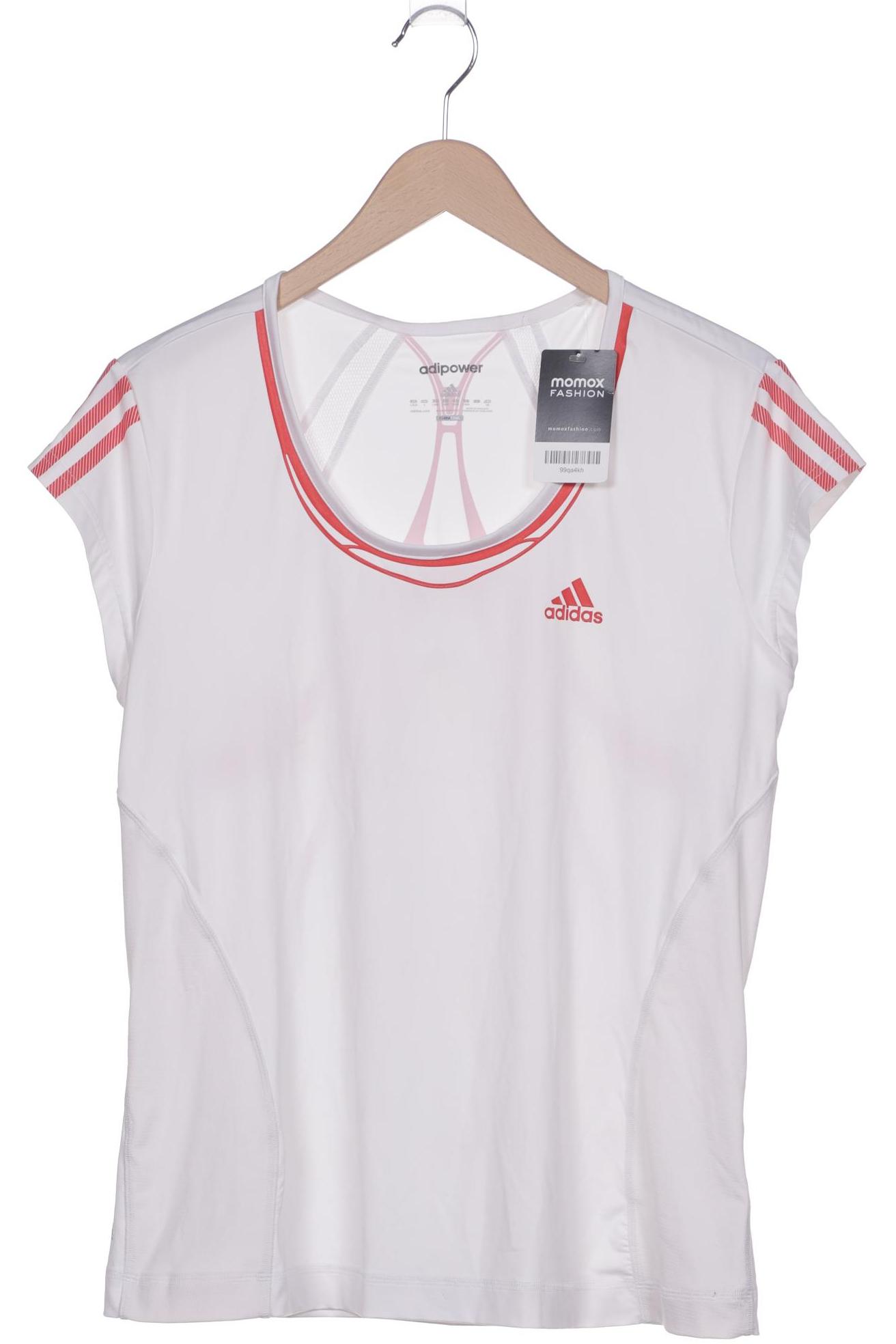 

adidas Damen T-Shirt, weiß, Gr. 42