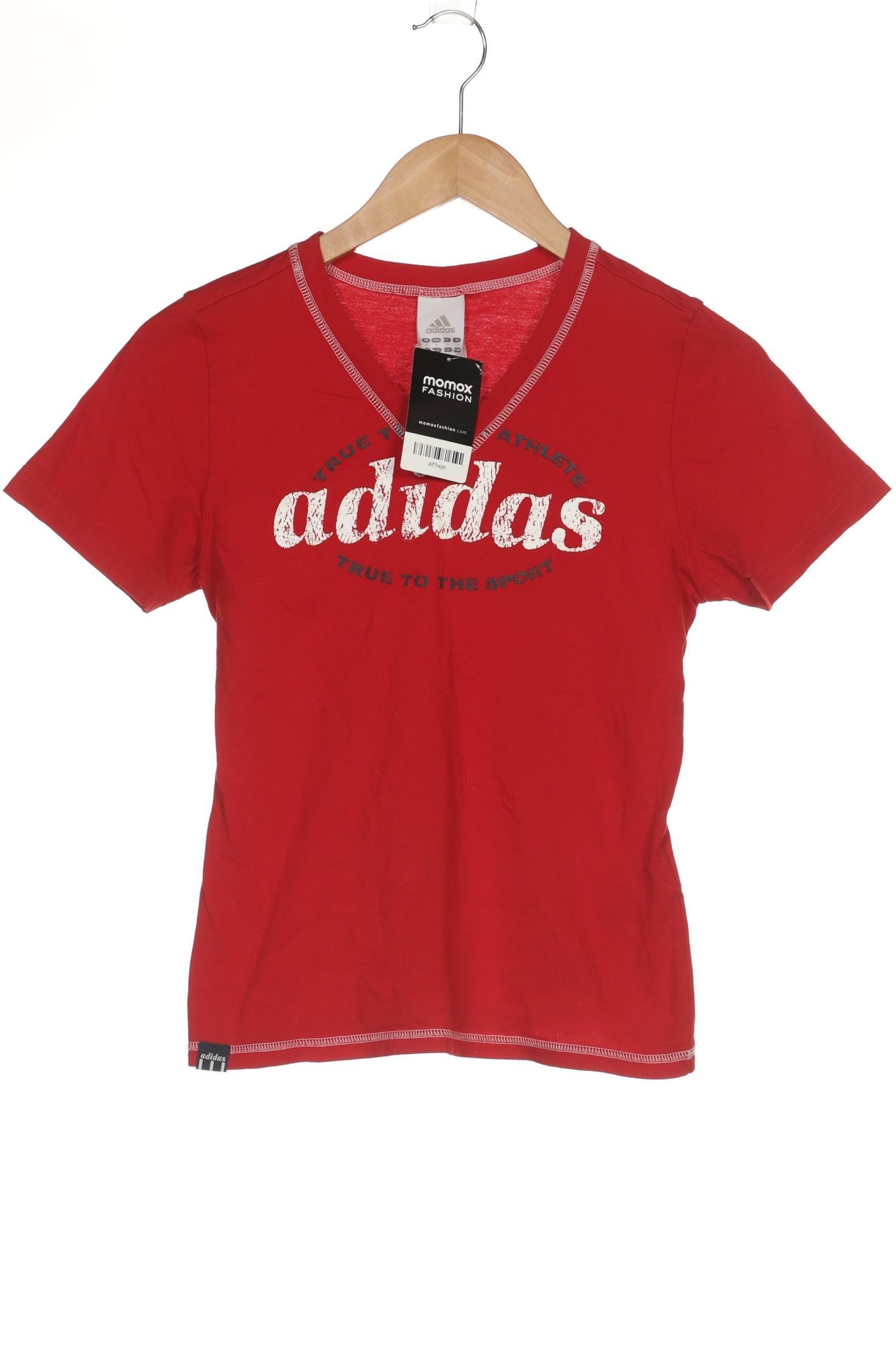 

adidas Damen T-Shirt, rot, Gr. 36
