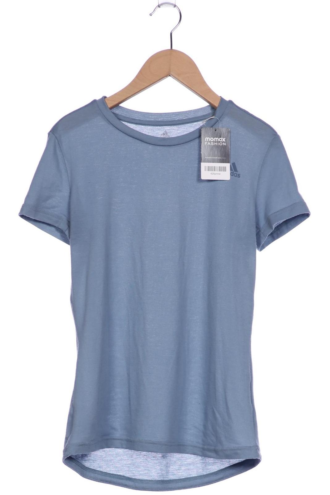 

adidas Damen T-Shirt, blau, Gr. 36