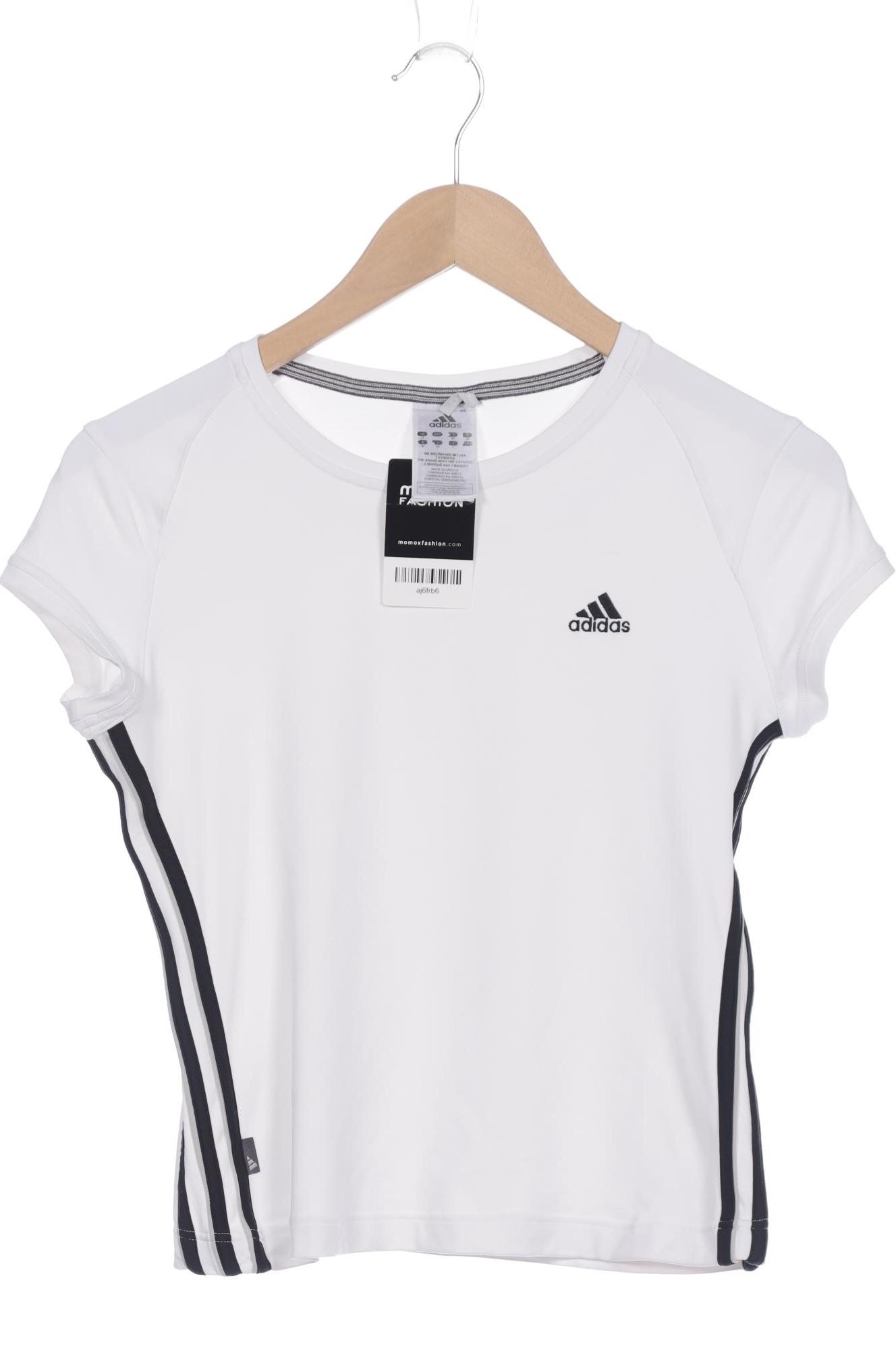 

adidas Damen T-Shirt, weiß, Gr. 38