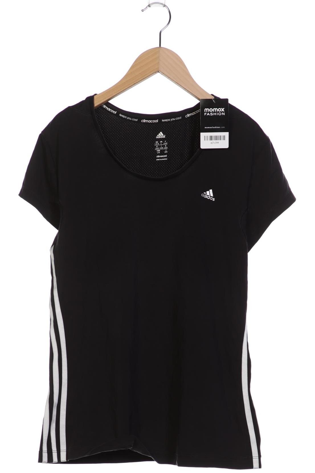 

adidas Damen T-Shirt, schwarz, Gr. 42