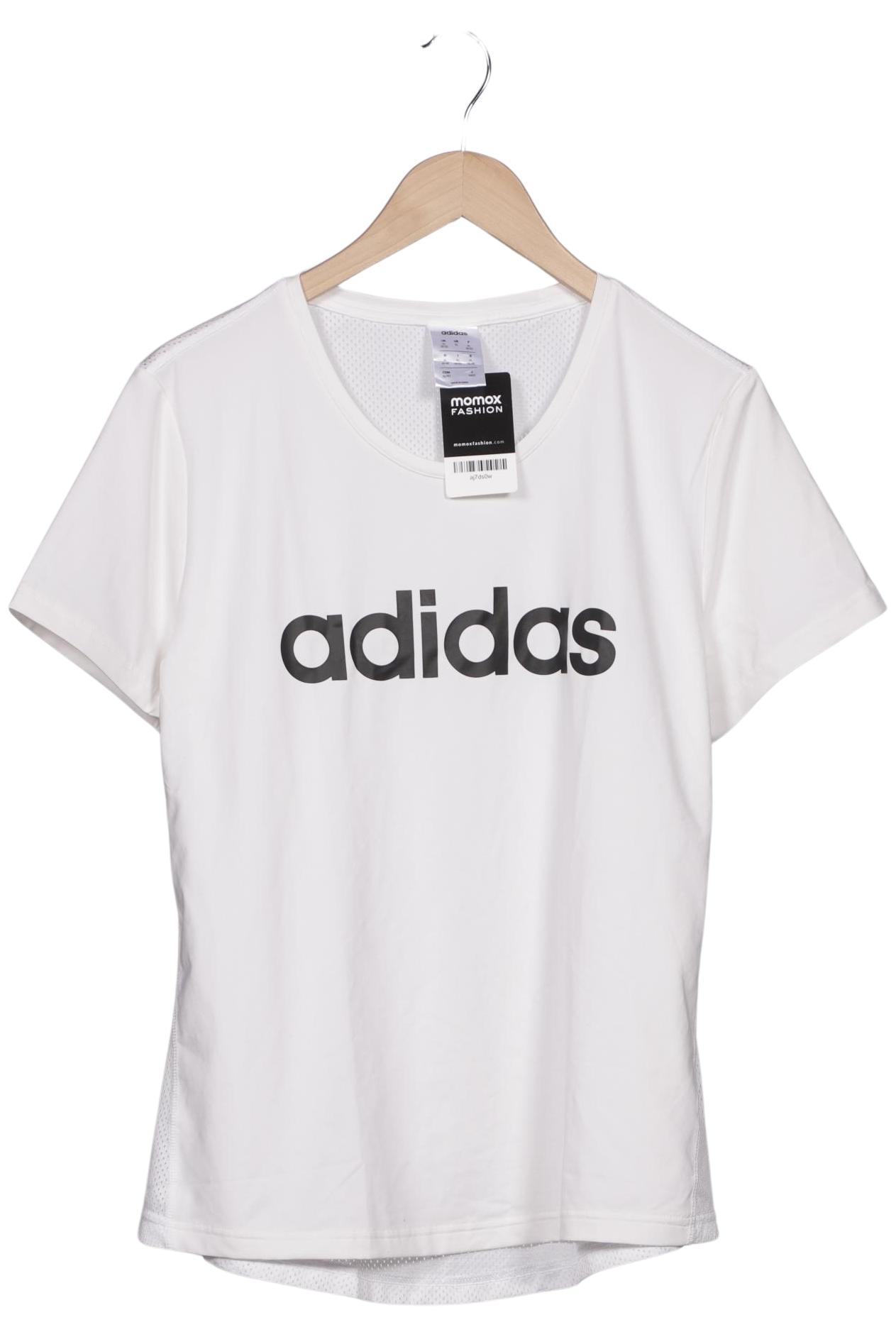 

adidas Damen T-Shirt, weiß, Gr. 44