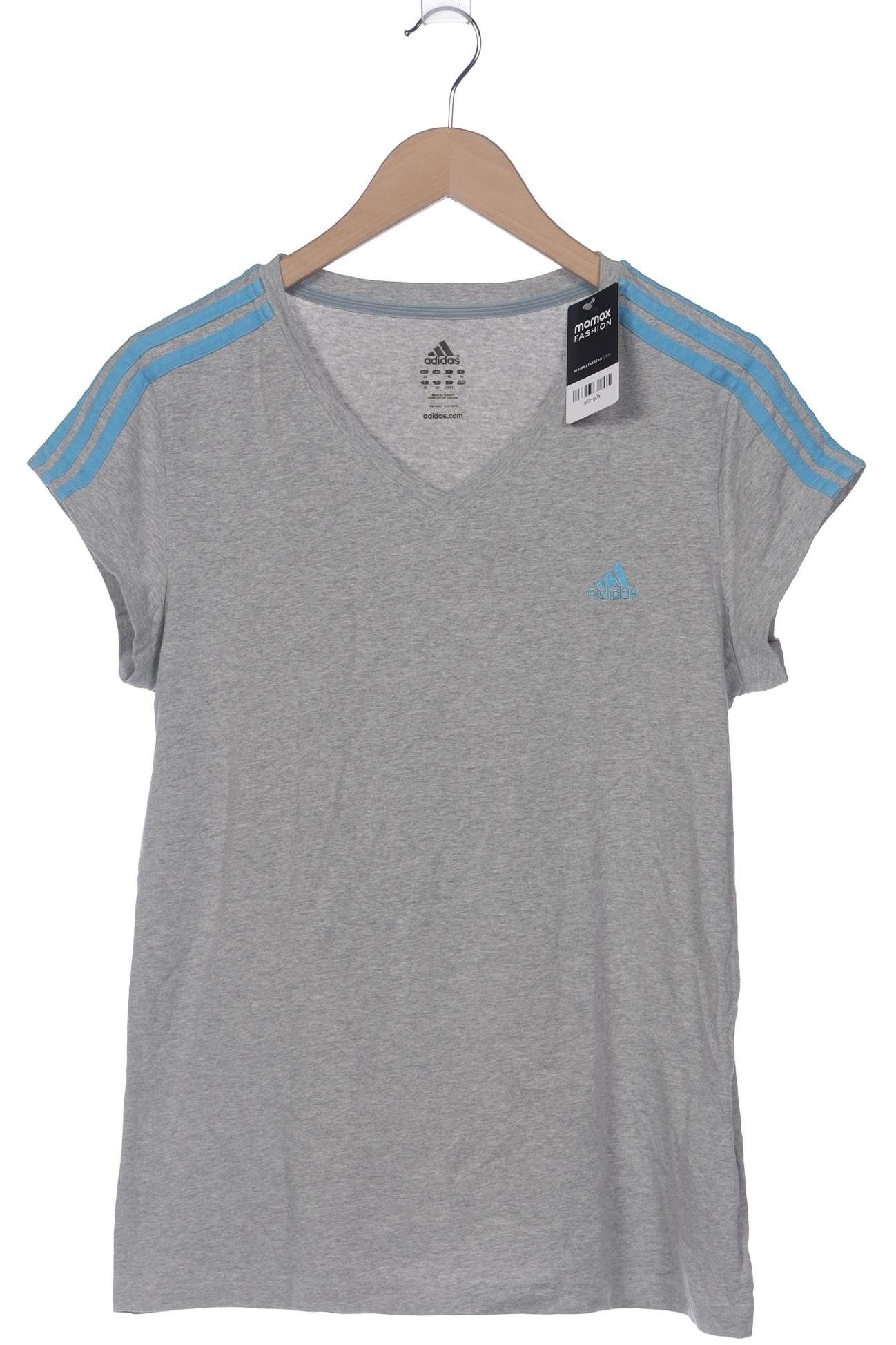 

adidas Damen T-Shirt, grau, Gr. 46