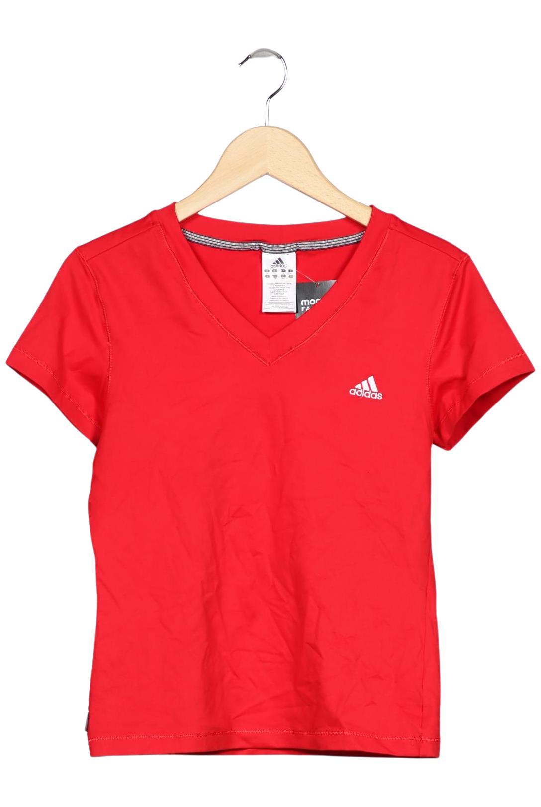

adidas Damen T-Shirt, rot, Gr. 42