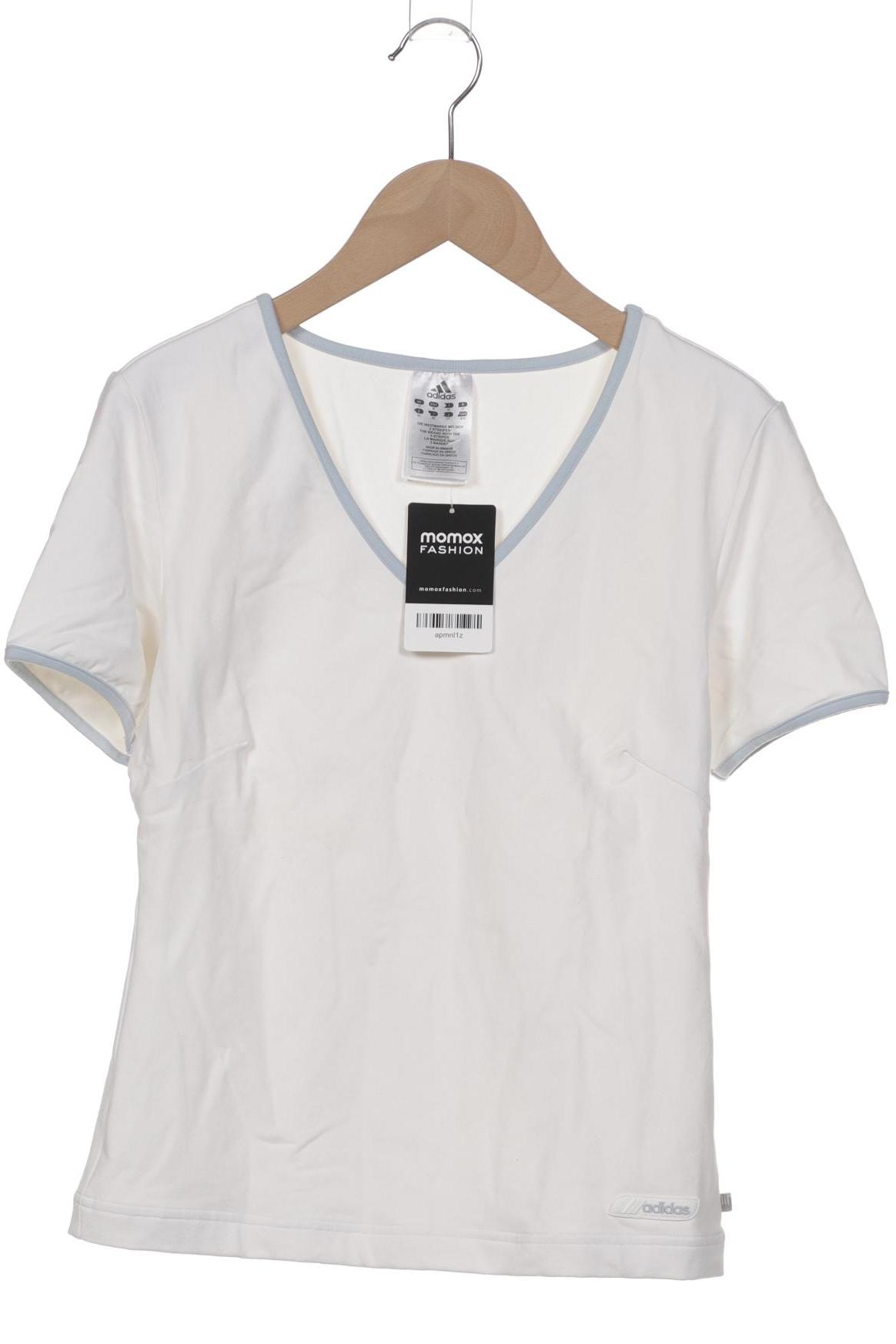 

adidas Damen T-Shirt, weiß, Gr. 40