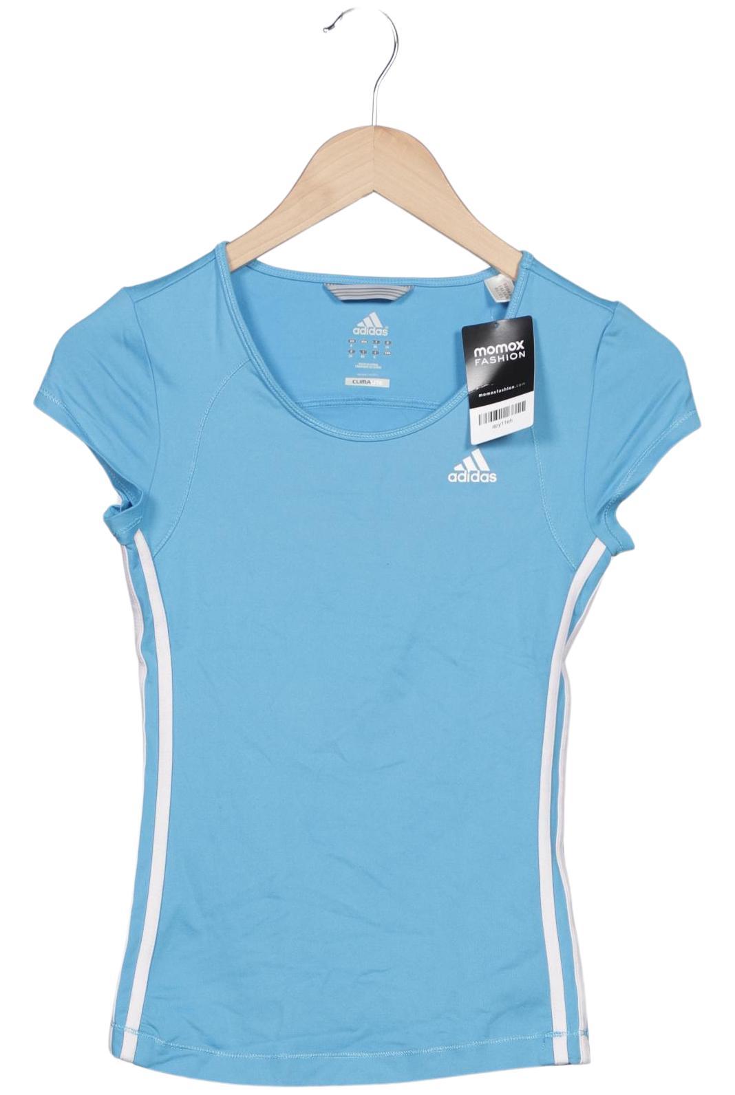 

adidas Damen T-Shirt, blau, Gr. 34