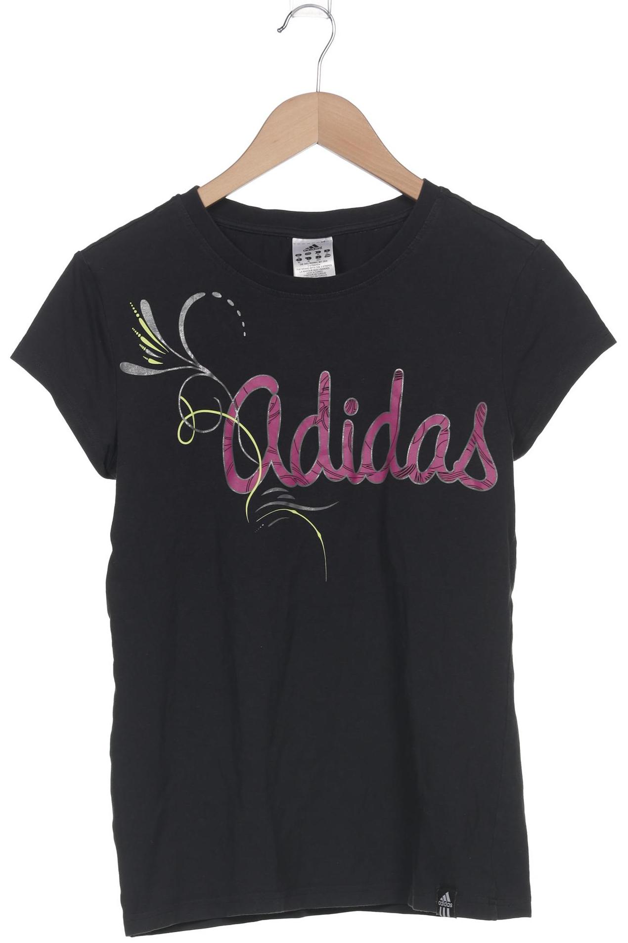 

adidas Damen T-Shirt, schwarz, Gr. 42