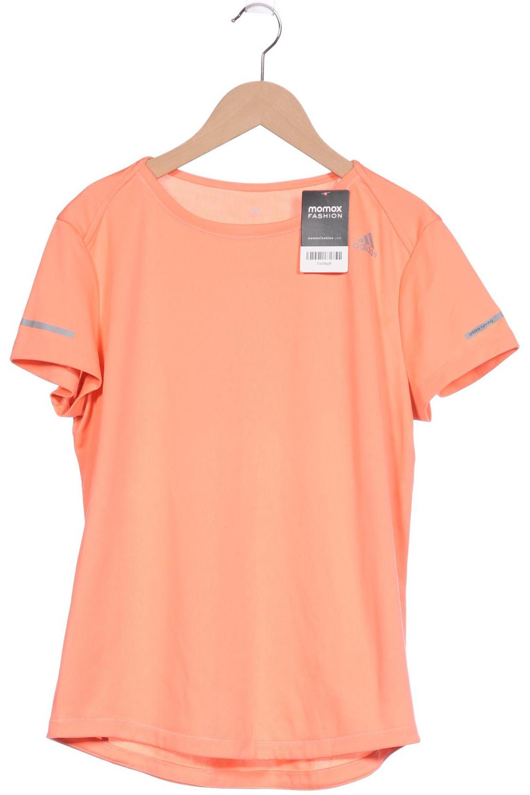 

adidas Damen T-Shirt, orange, Gr. 42