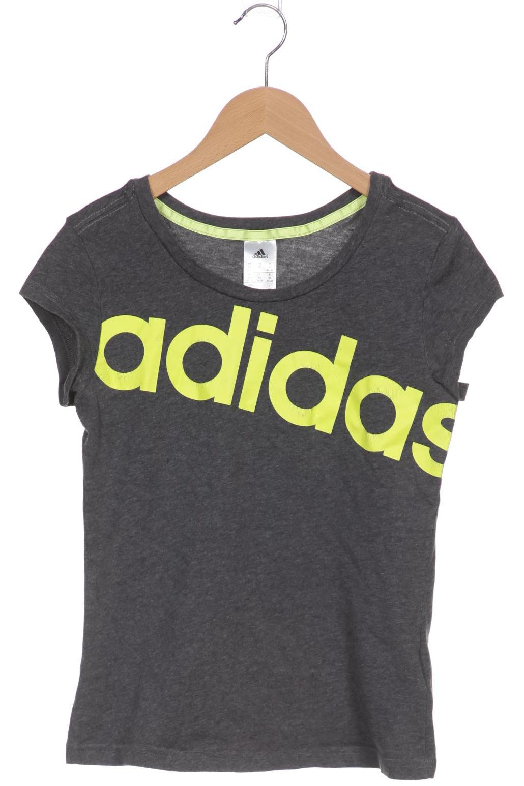 

adidas Damen T-Shirt, grau, Gr. 34