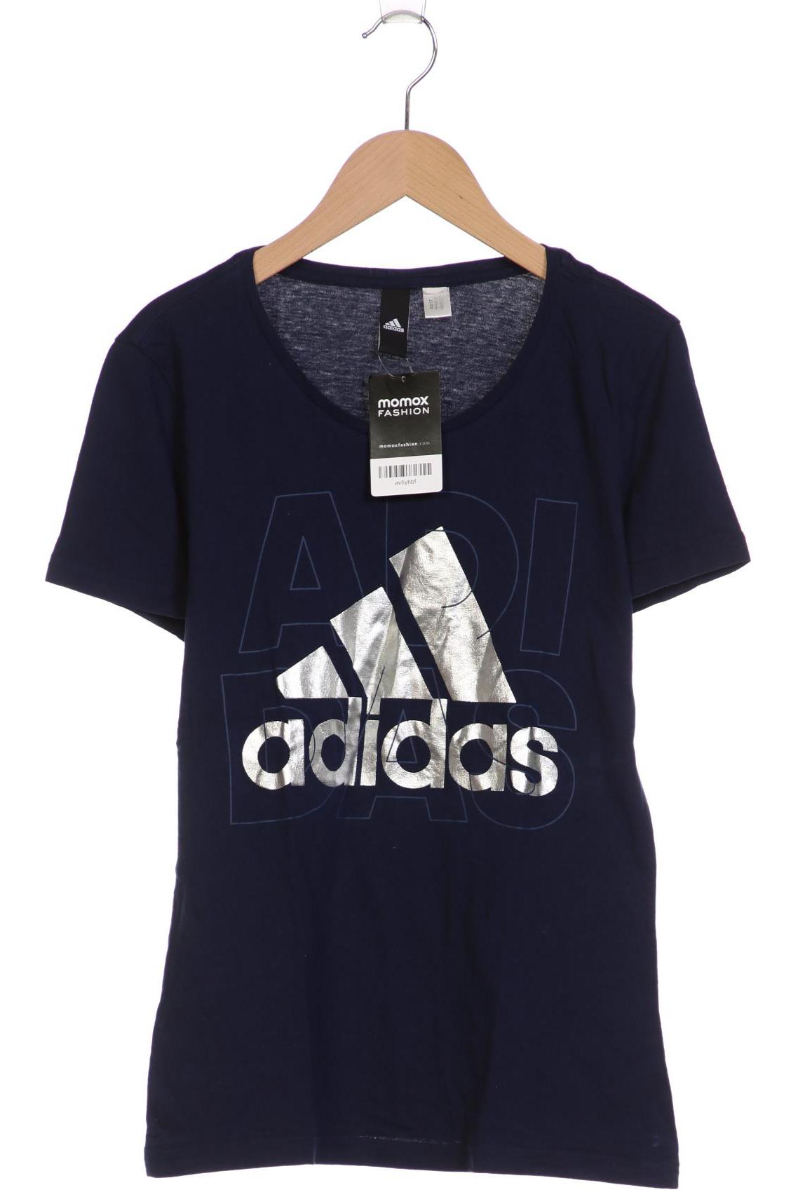 

adidas Damen T-Shirt, marineblau, Gr. 38