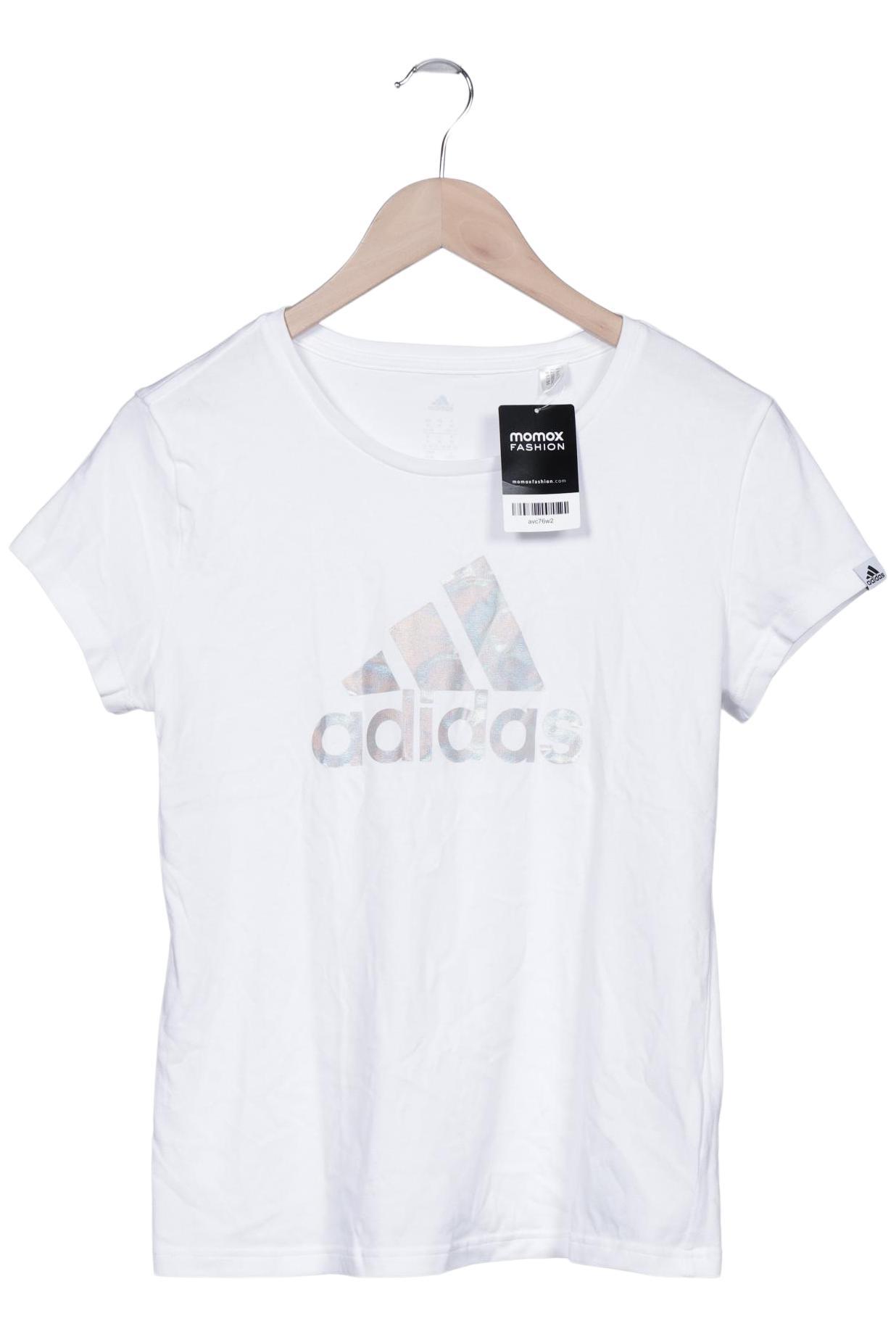 

adidas Damen T-Shirt, weiß, Gr. 38