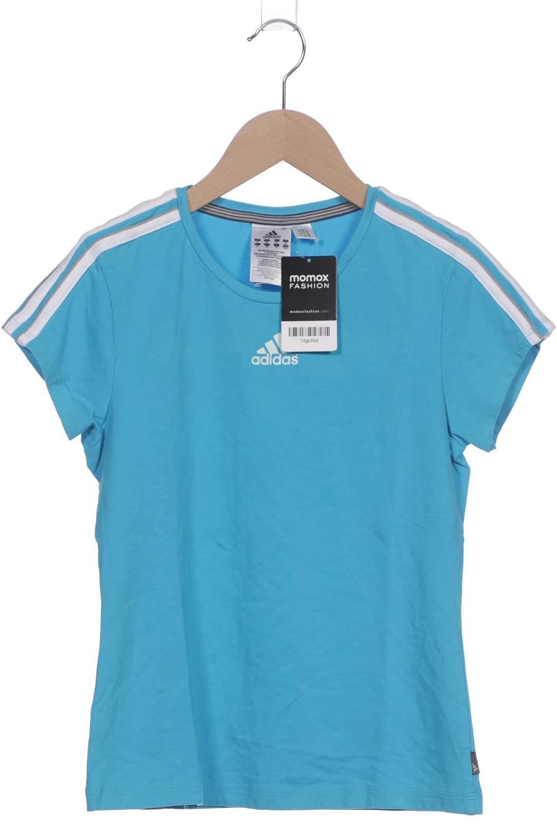 

adidas Damen T-Shirt, blau, Gr. 40