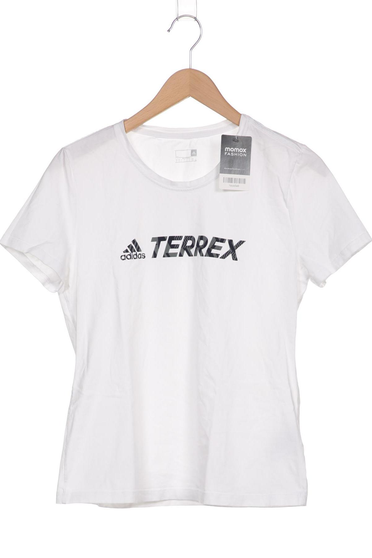 

adidas Damen T-Shirt, weiß, Gr. 42