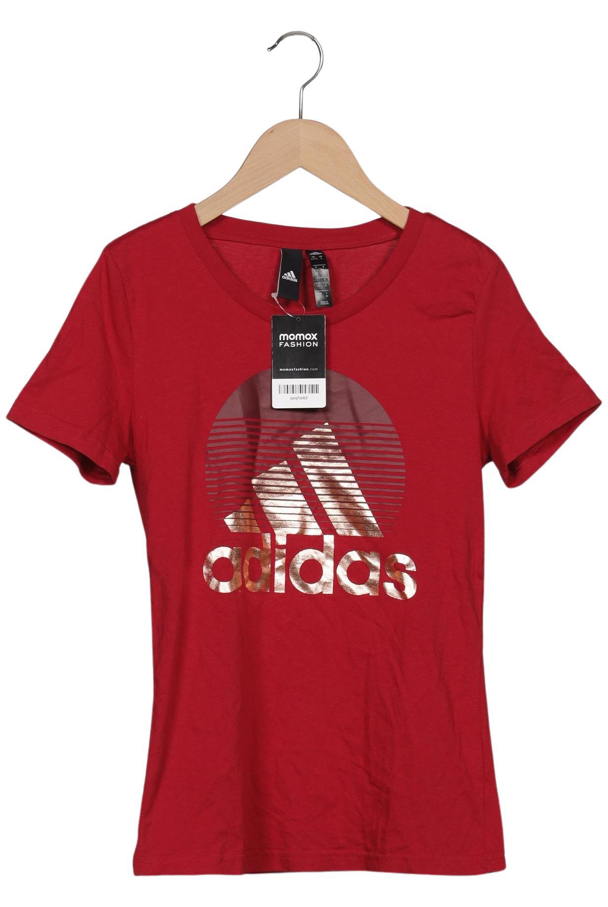 

adidas Damen T-Shirt, rot, Gr. 36