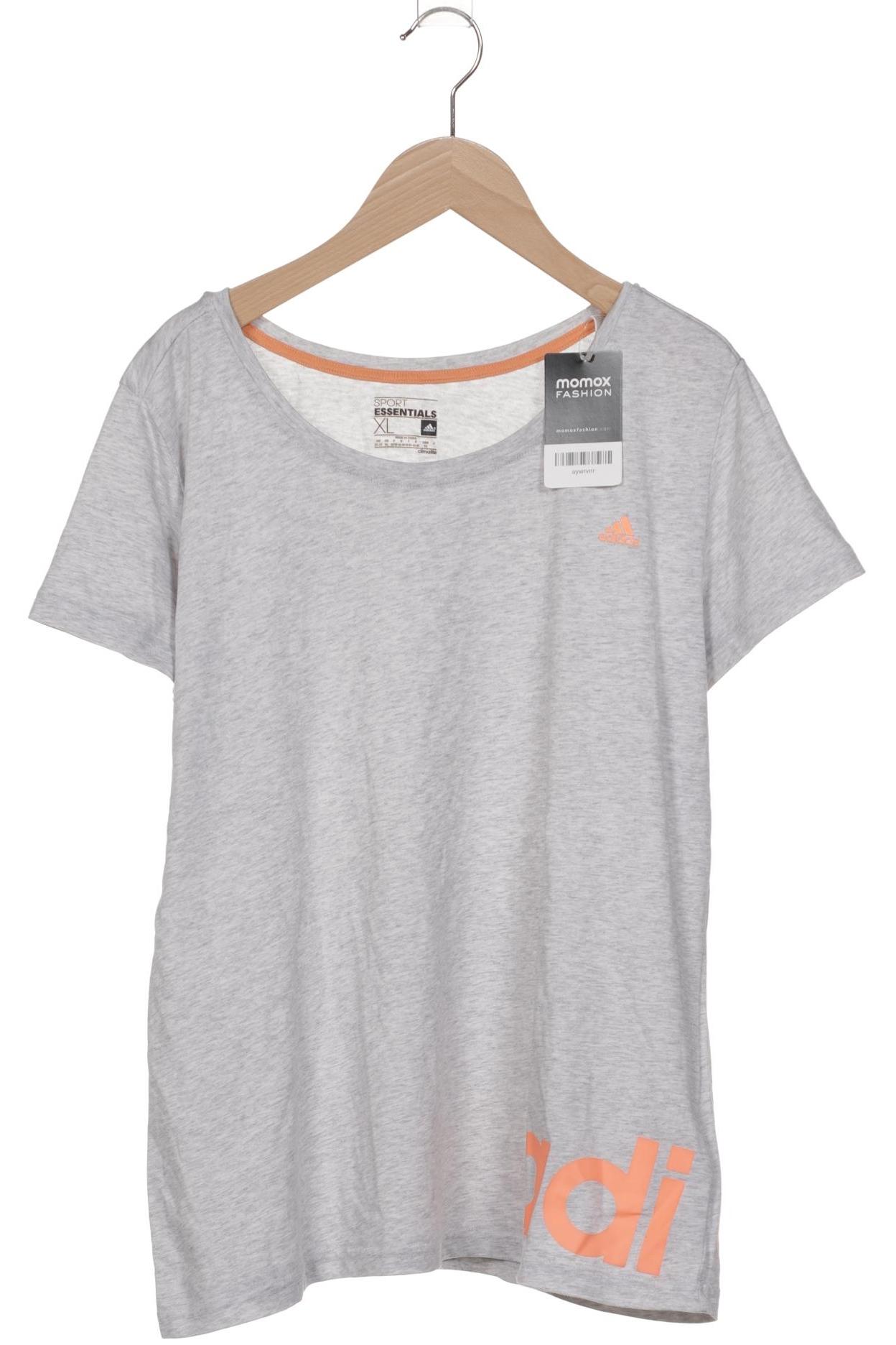 

adidas Damen T-Shirt, grau, Gr. 44