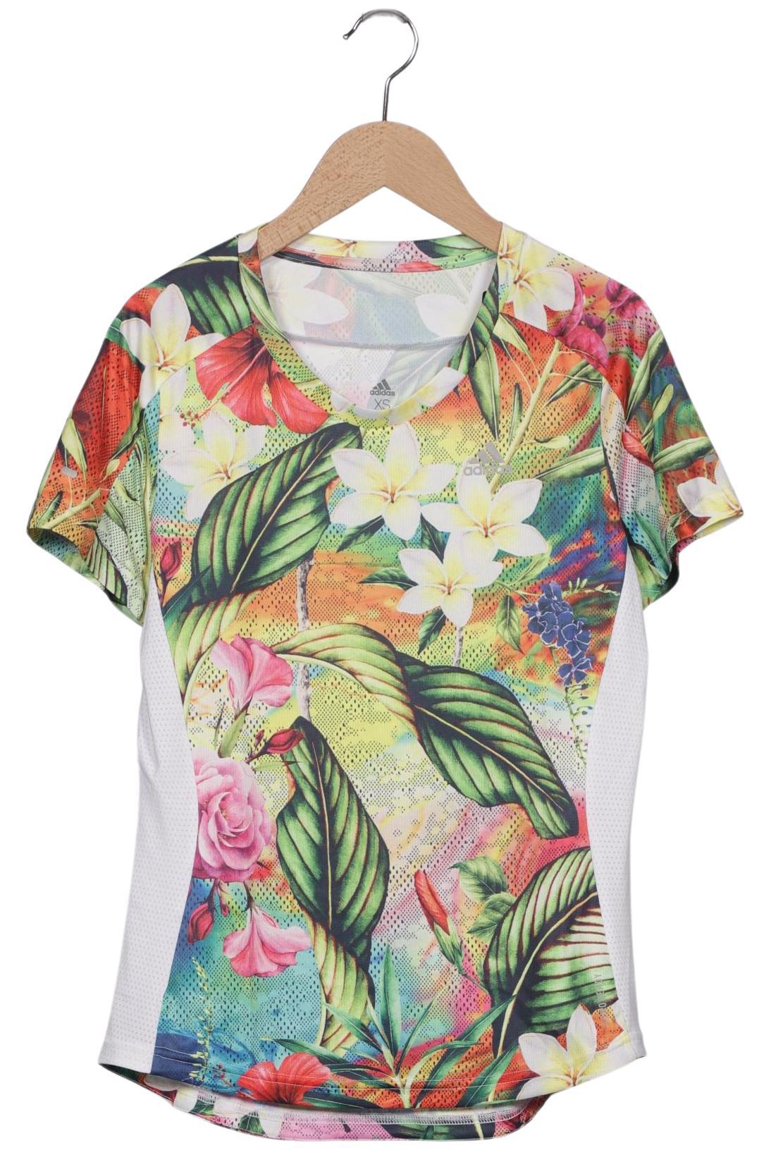 

adidas Damen T-Shirt, mehrfarbig, Gr. 34