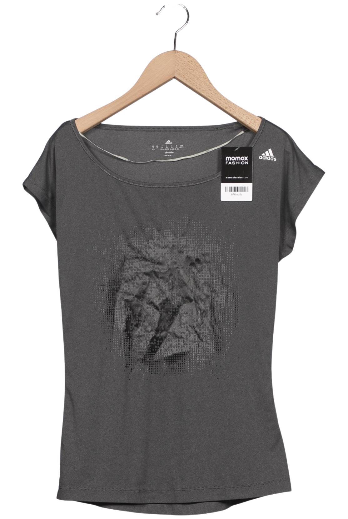

adidas Damen T-Shirt, grau, Gr. 34