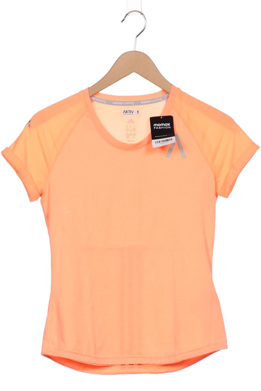 

adidas Damen T-Shirt, orange, Gr. 36