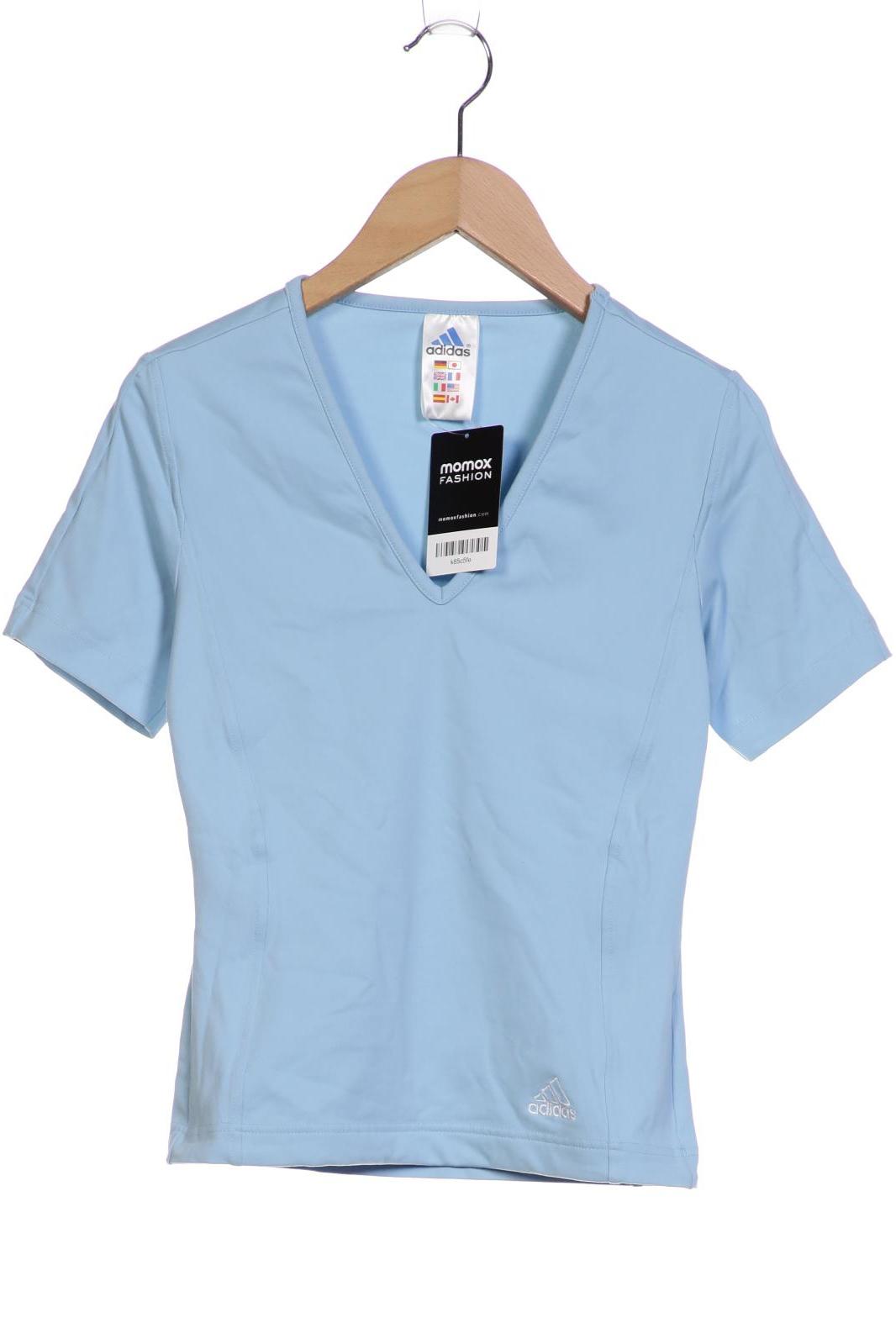 

adidas Damen T-Shirt, hellblau, Gr. 30