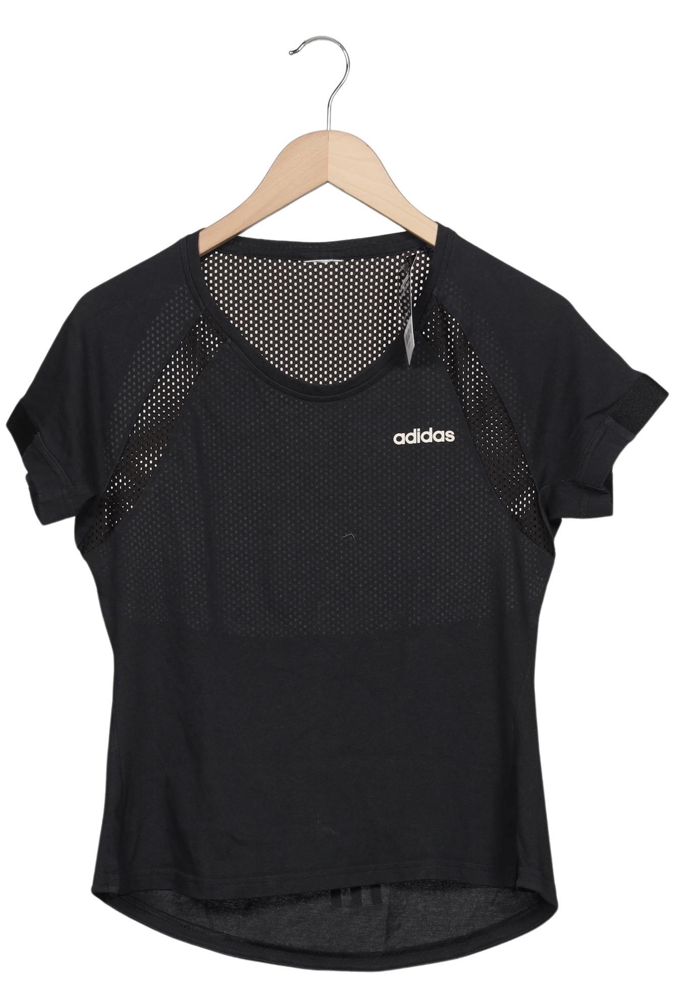 

adidas Damen T-Shirt, schwarz, Gr. 38
