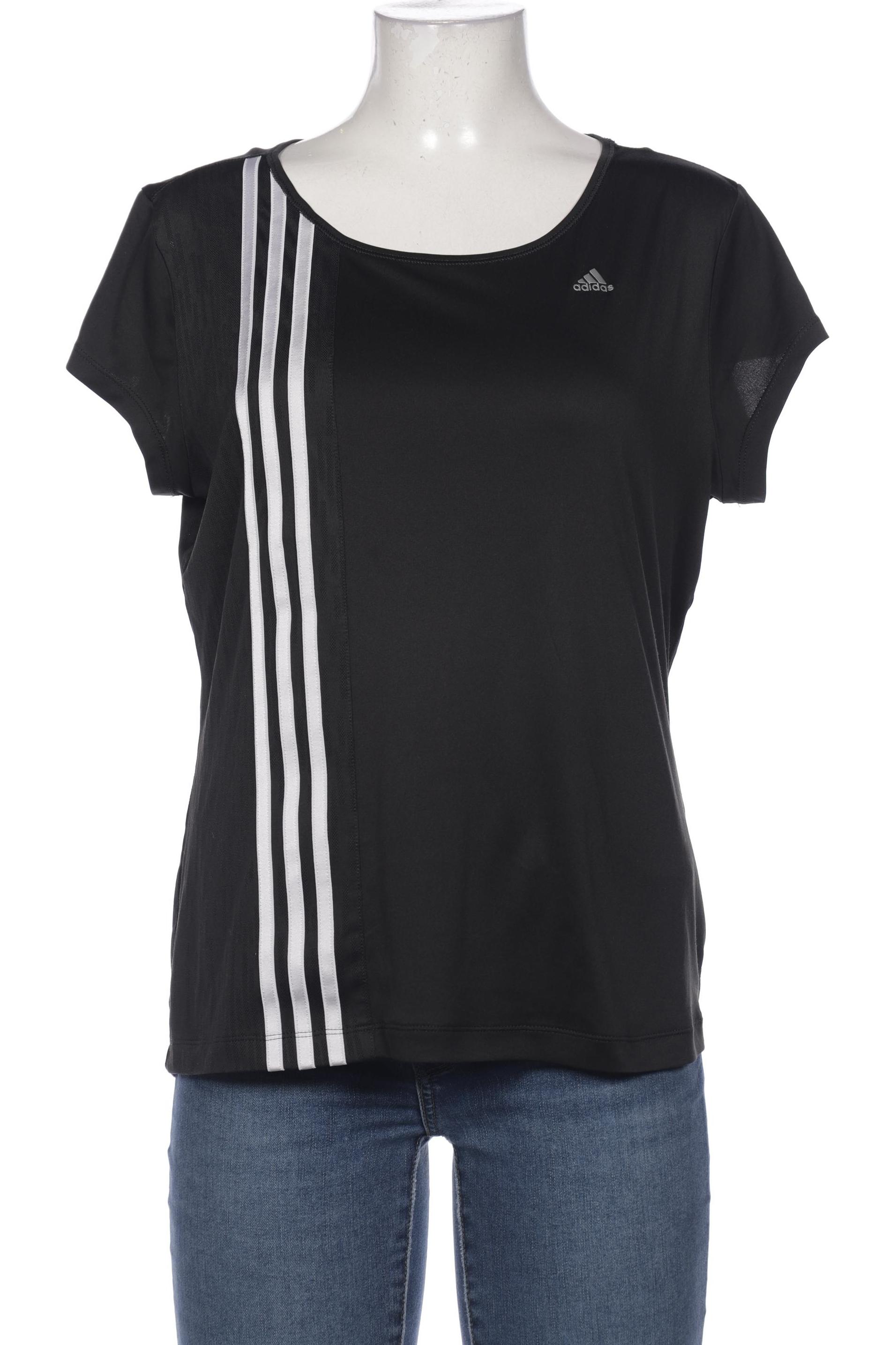 

adidas Damen T-Shirt, schwarz, Gr. 42