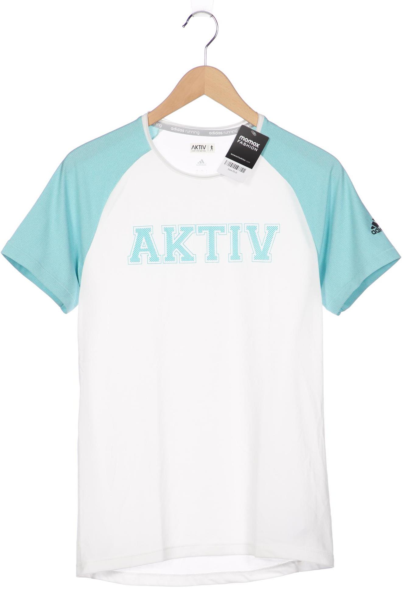 

adidas Damen T-Shirt, weiß, Gr. 36