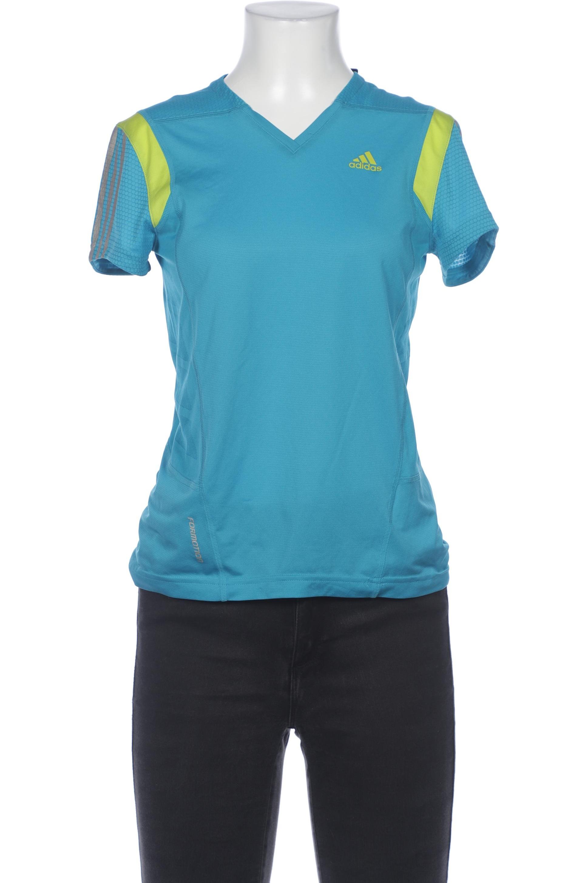 

adidas Damen T-Shirt, blau, Gr. 36