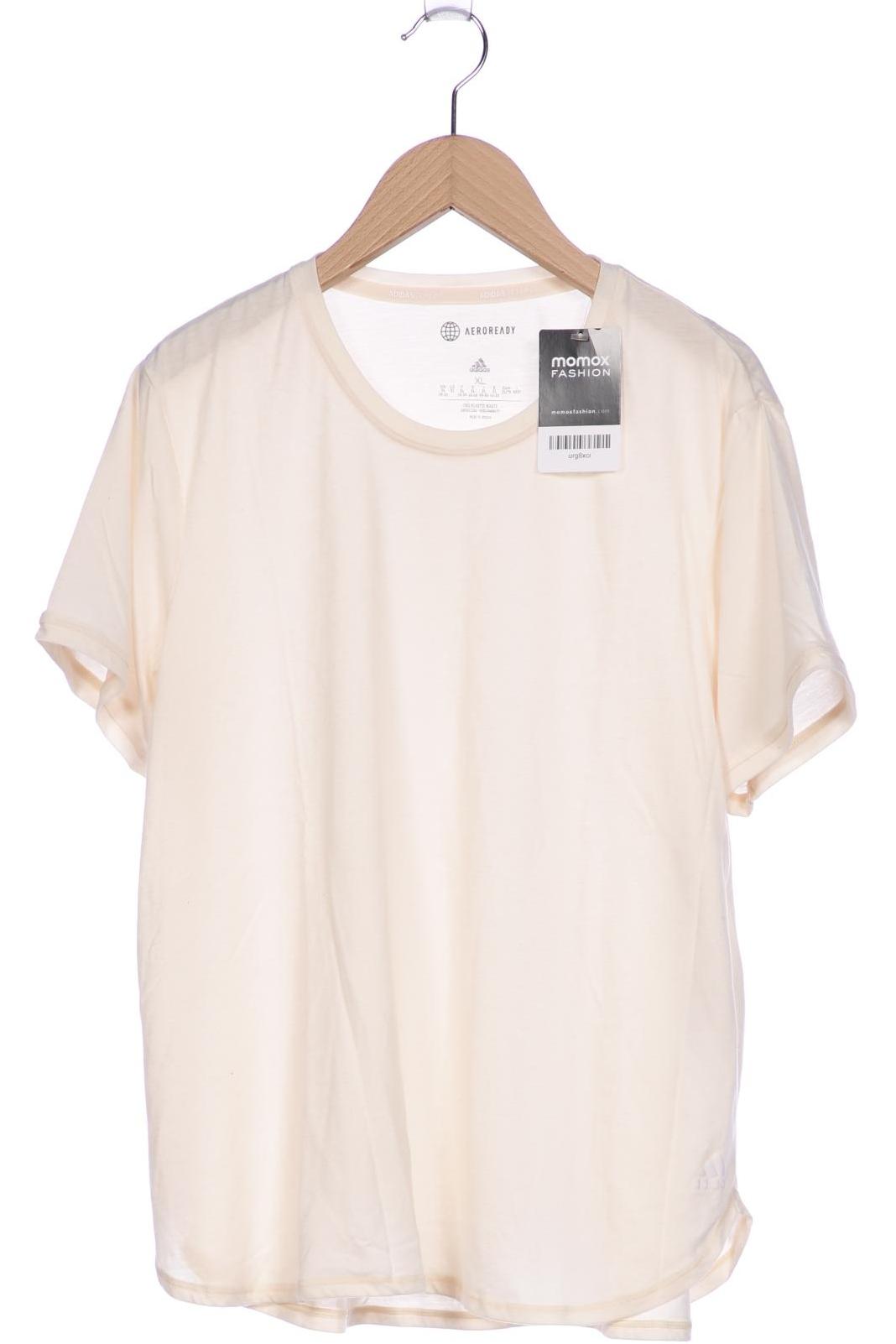 

adidas Damen T-Shirt, cremeweiß, Gr. 44