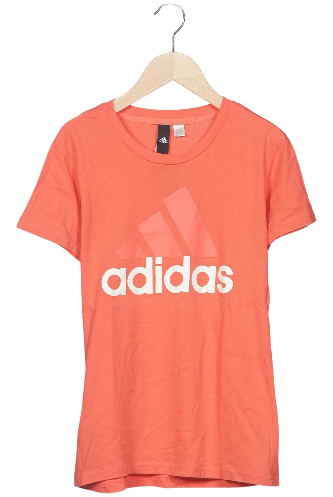 

adidas Damen T-Shirt, orange, Gr. 36