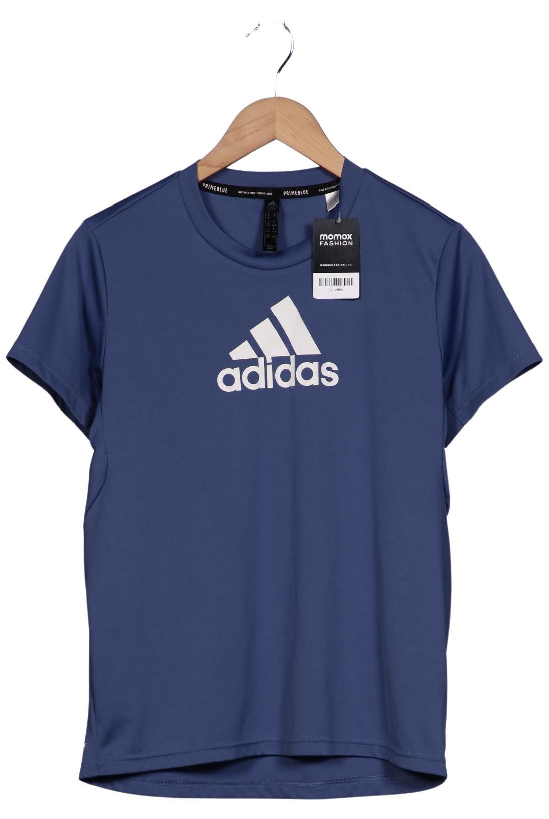 

adidas Damen T-Shirt, blau, Gr. 38