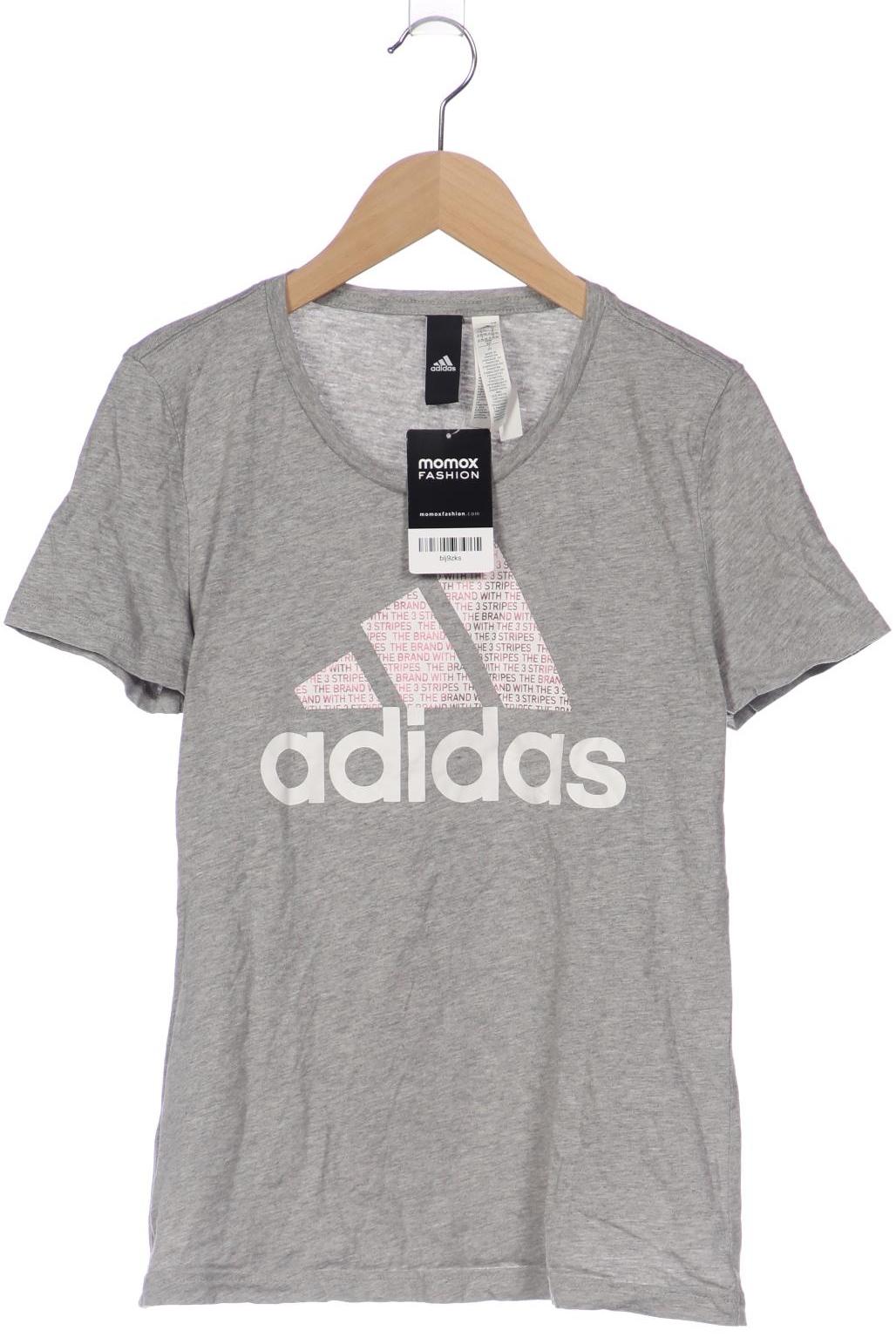 

adidas Damen T-Shirt, grau, Gr. 36