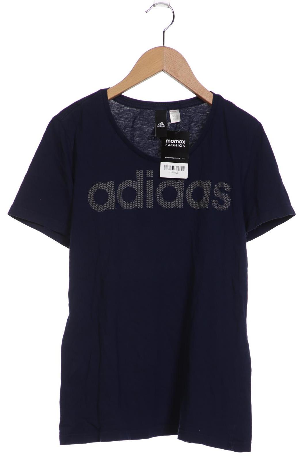 

adidas Damen T-Shirt, marineblau, Gr. 42