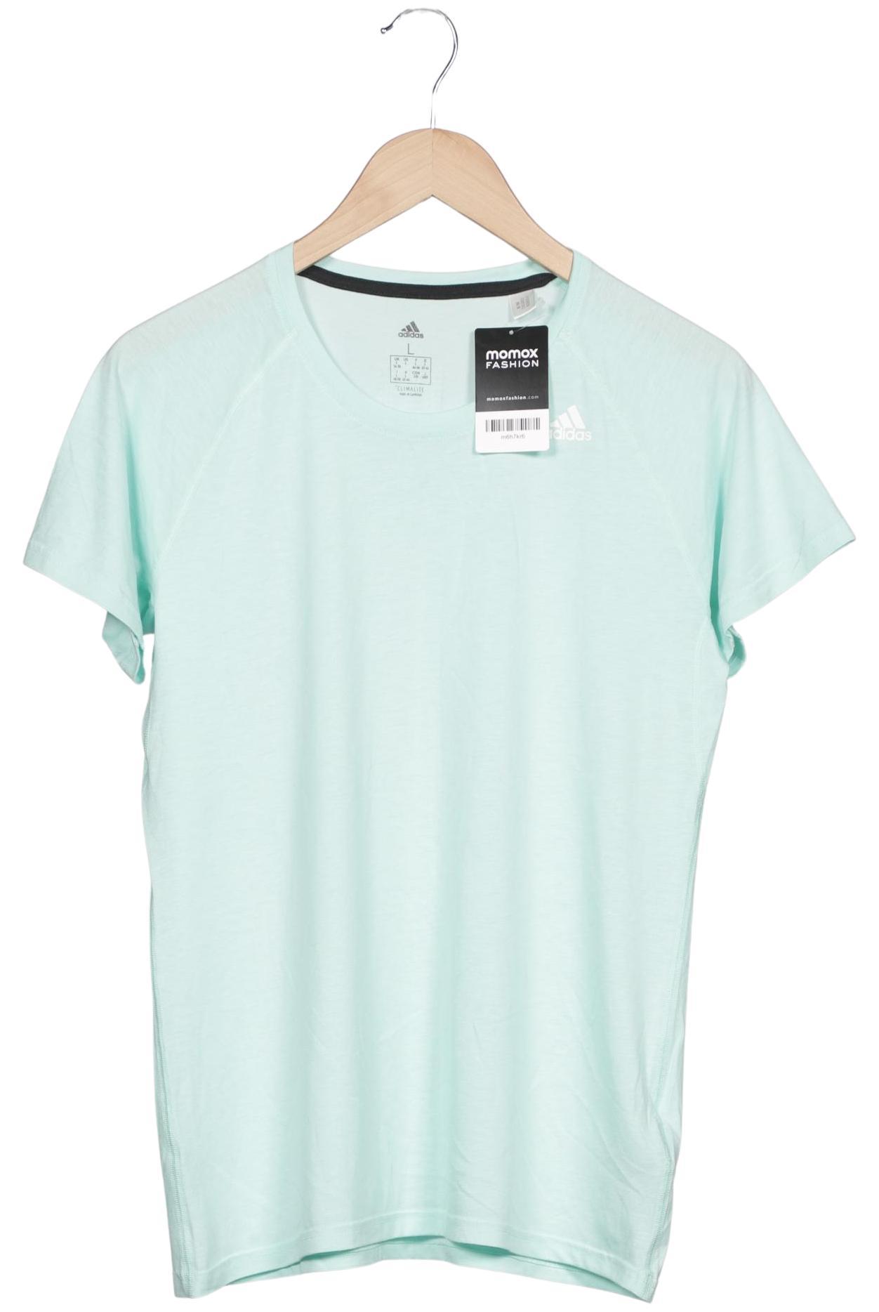 

adidas Damen T-Shirt, hellgrün, Gr. 42
