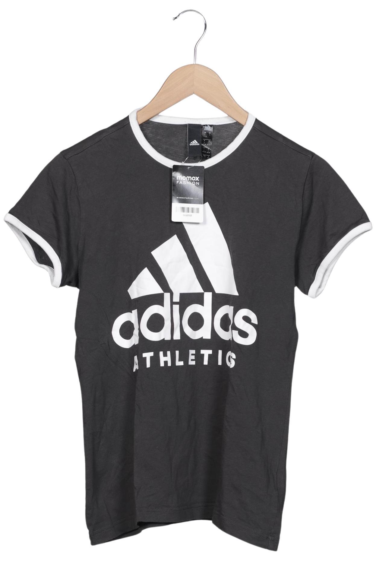

adidas Damen T-Shirt, grau, Gr. 42