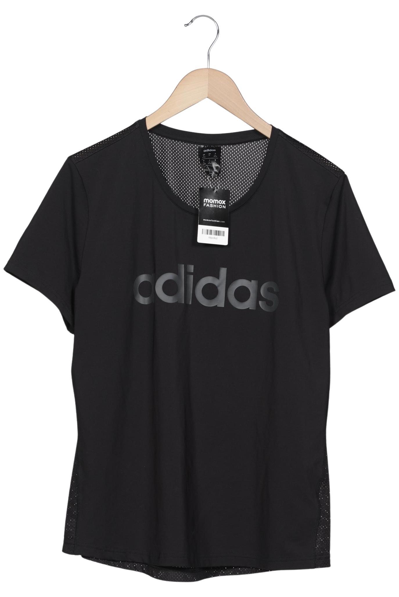 

adidas Damen T-Shirt, schwarz, Gr. 44