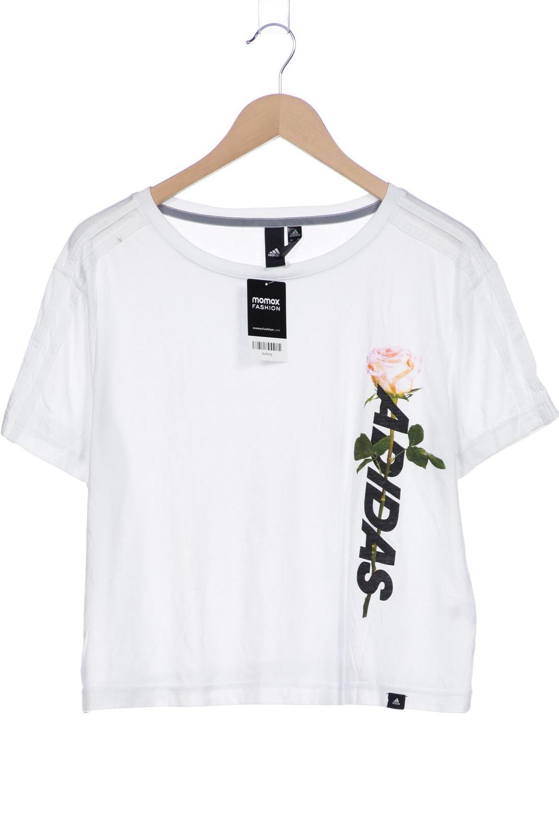 

adidas Damen T-Shirt, weiß, Gr. 42