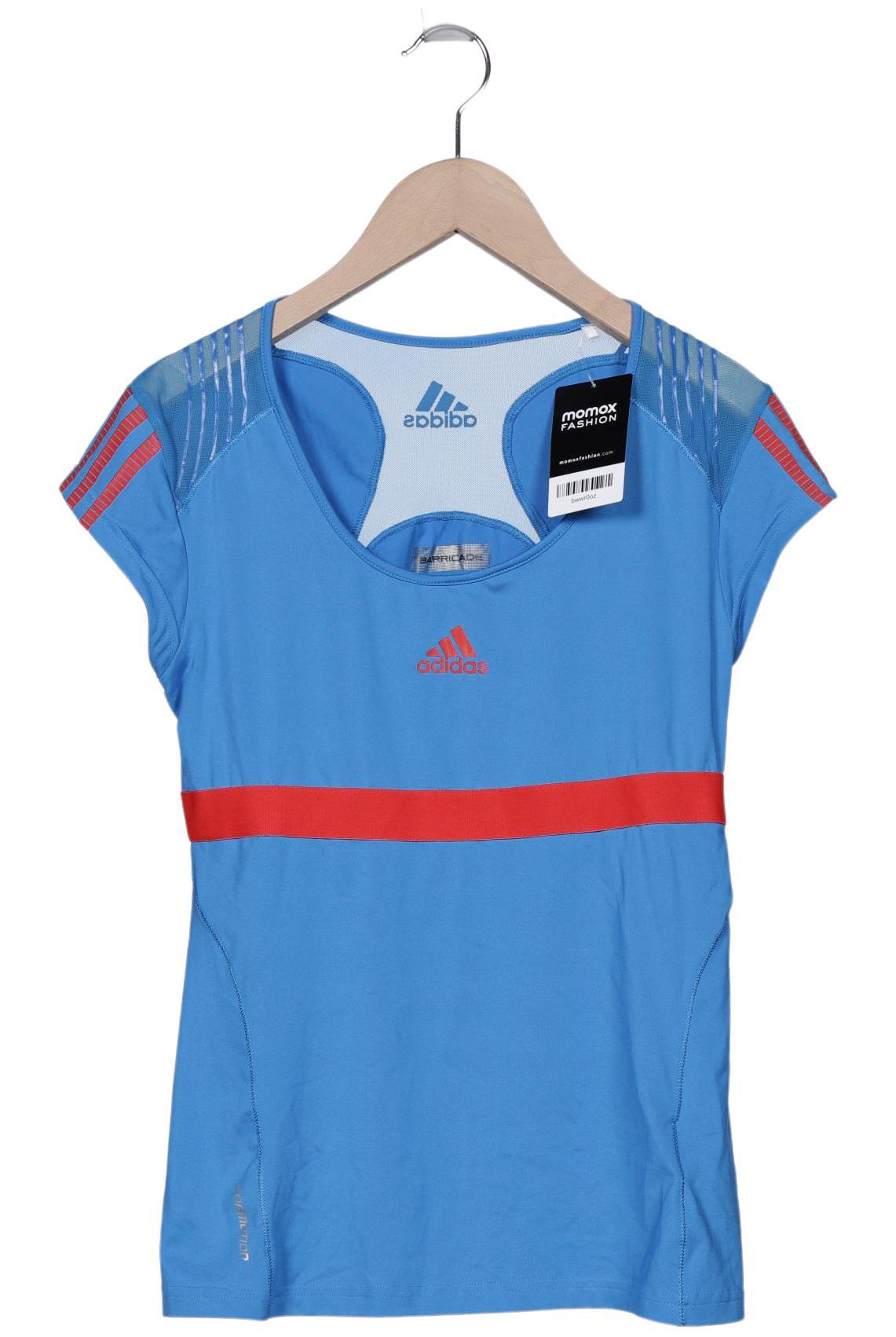 

adidas Damen T-Shirt, blau, Gr. 34