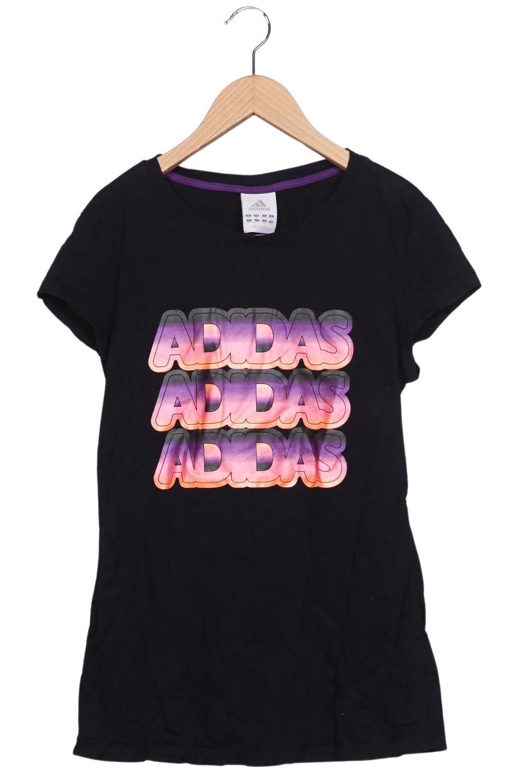 

adidas Damen T-Shirt, schwarz, Gr. 38