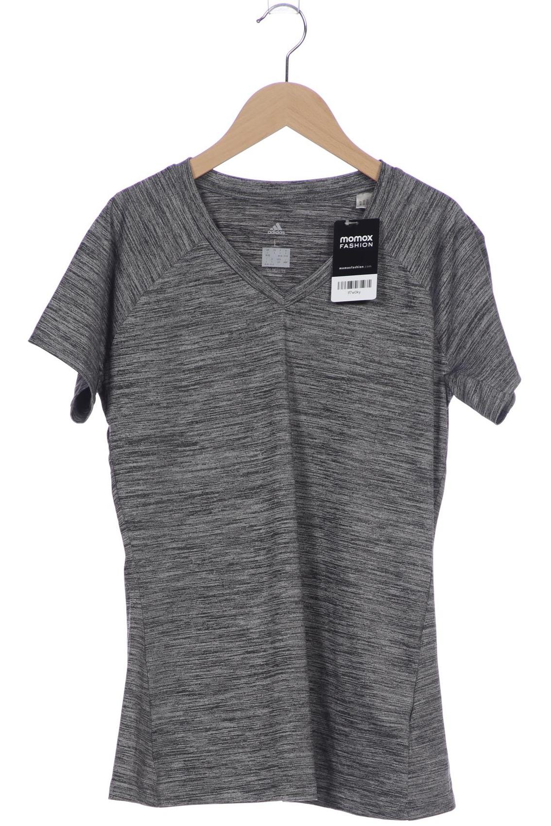 

adidas Damen T-Shirt, grau, Gr. 42