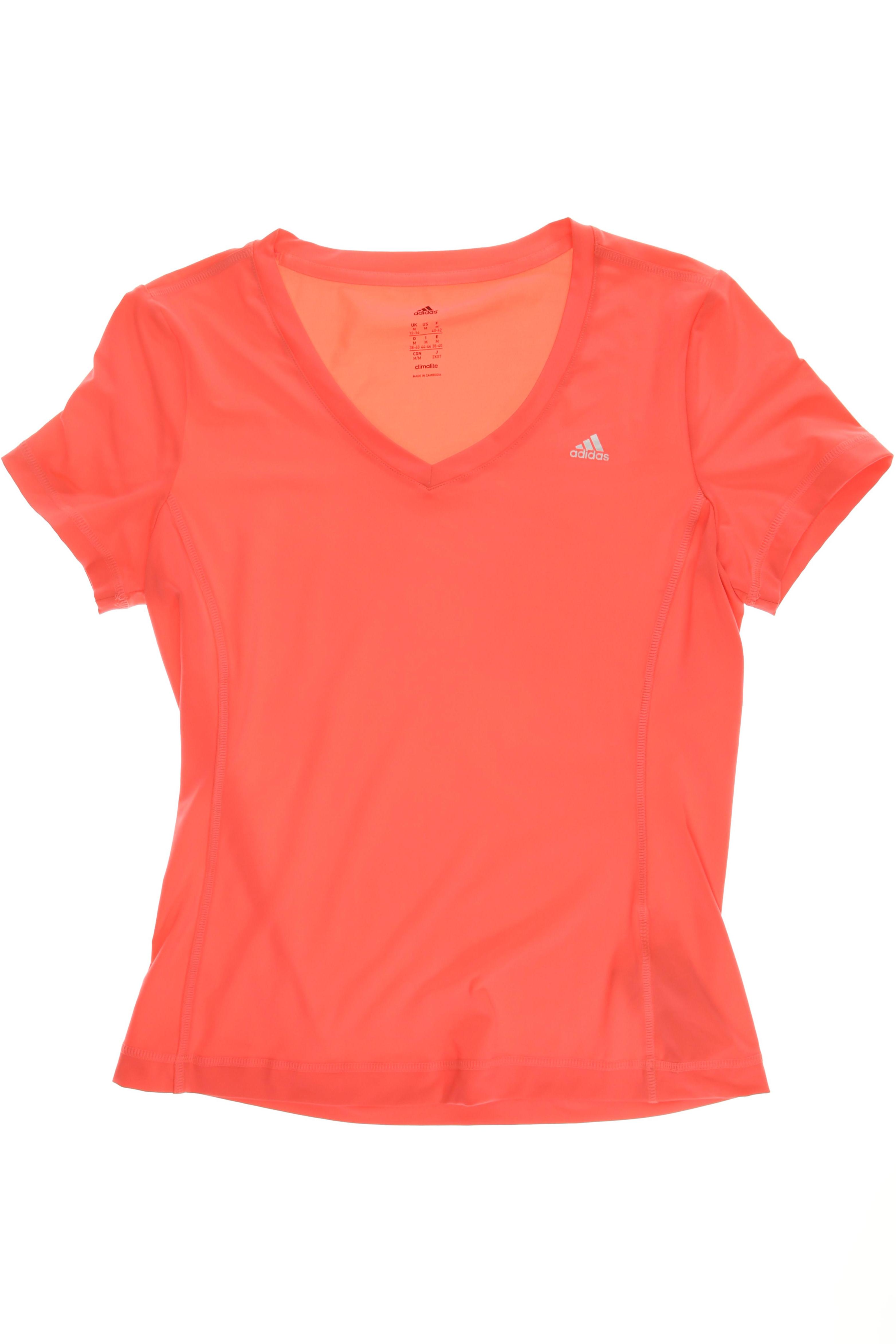 

adidas Damen T-Shirt, orange, Gr. 38
