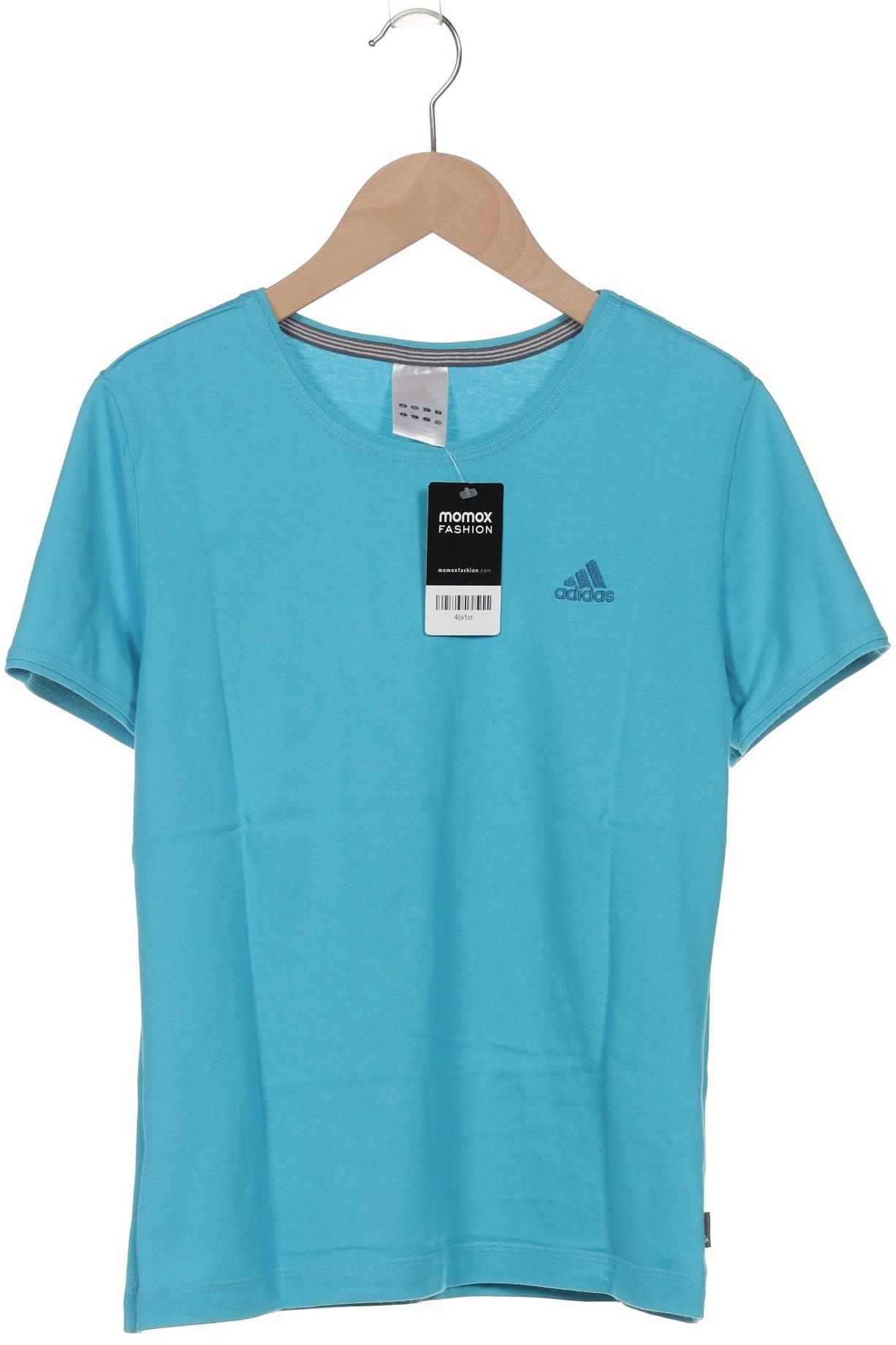 

adidas Damen T-Shirt, blau, Gr. 40