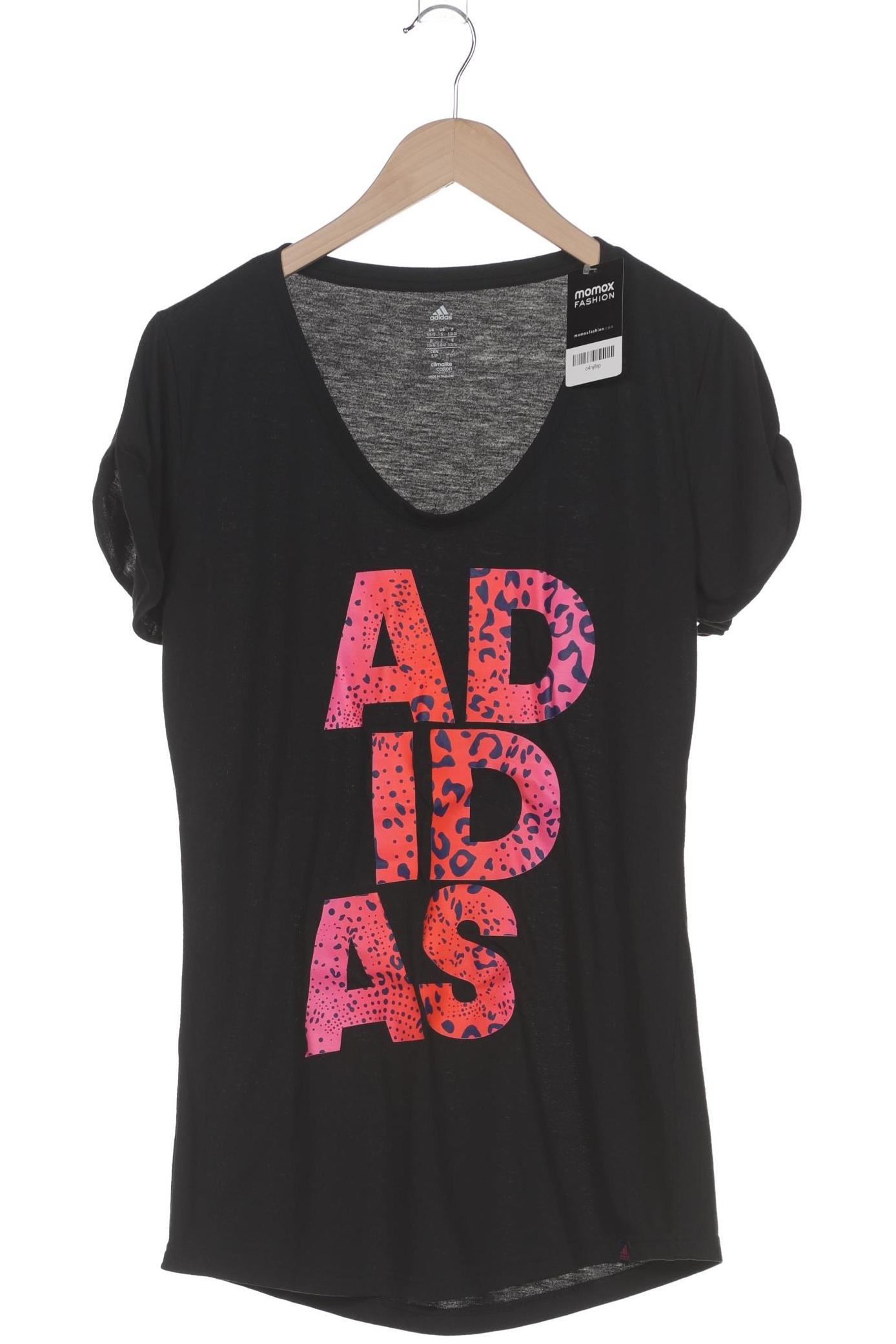 

adidas Damen T-Shirt, schwarz, Gr. 36